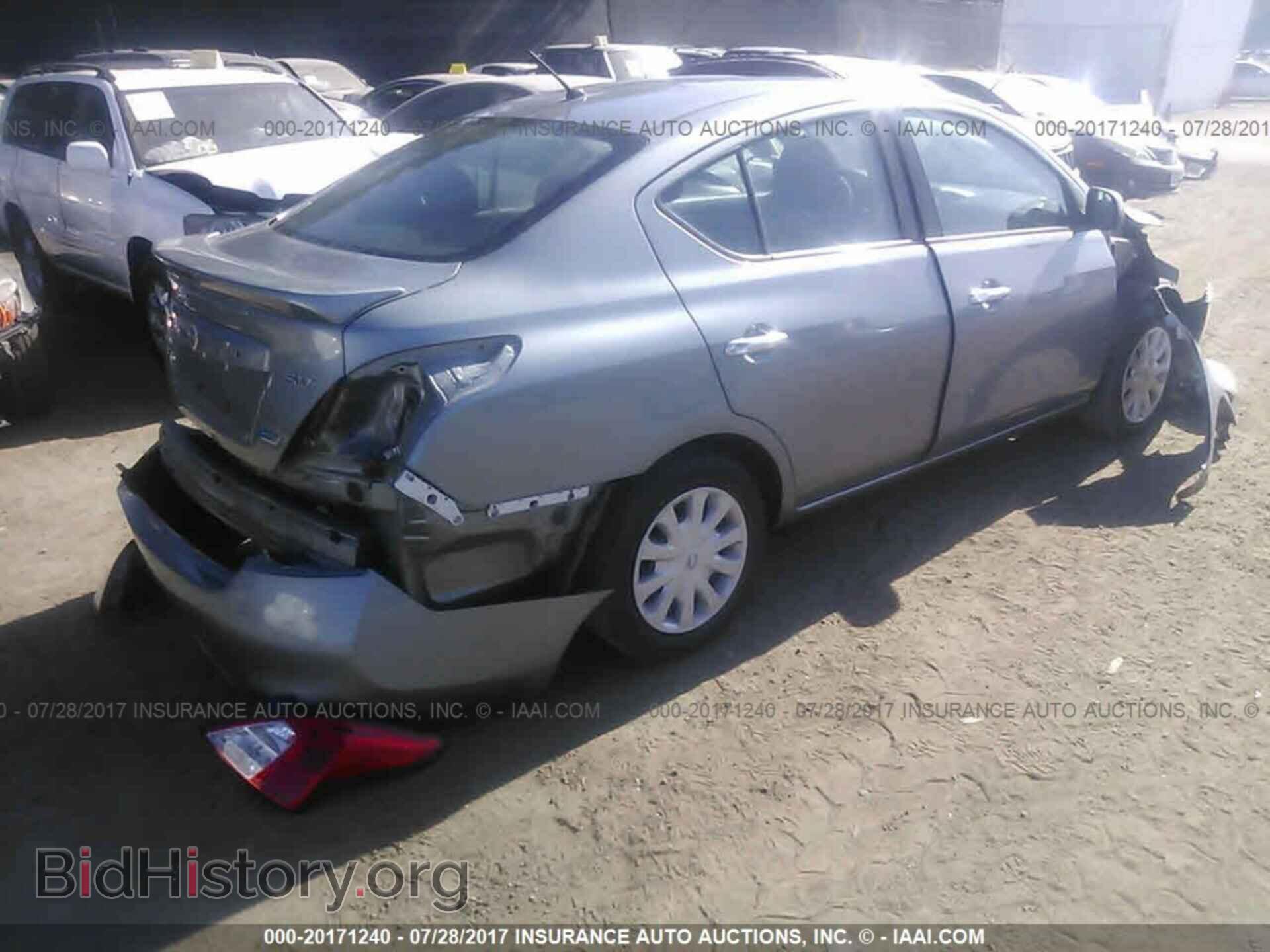 2014 Nissan Versa - VIN: 3N1CN7AP1EL804484 - Фото 4