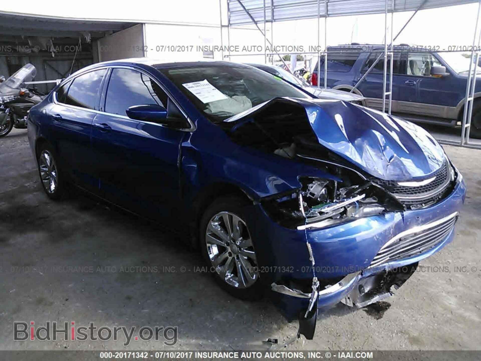 Фотография 1C3CCCAB9FN741348 - Chrysler 200 2015