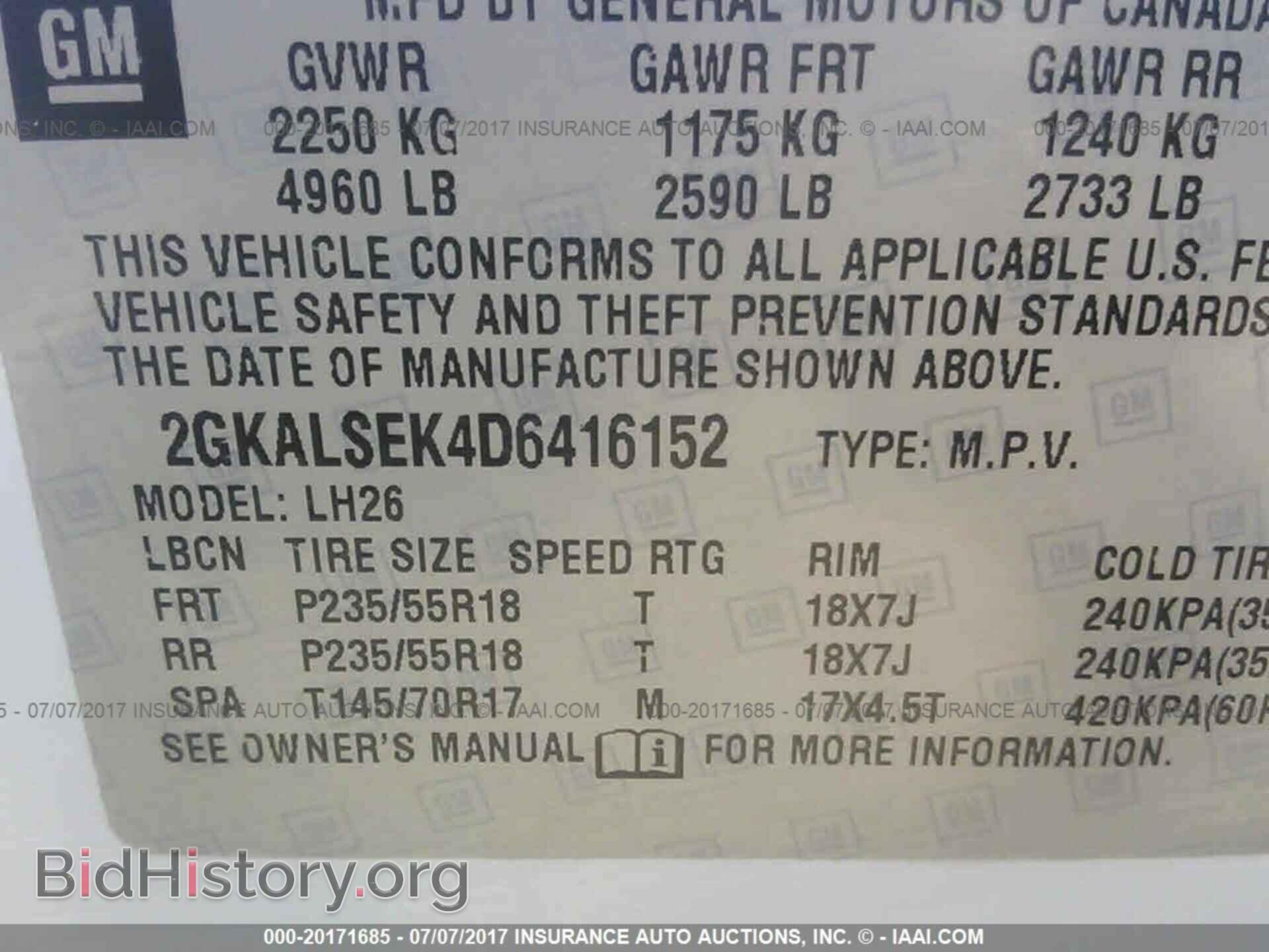 2013 Gmc Terrain - VIN: 2GKALSEK4D6416152 - Photo 9