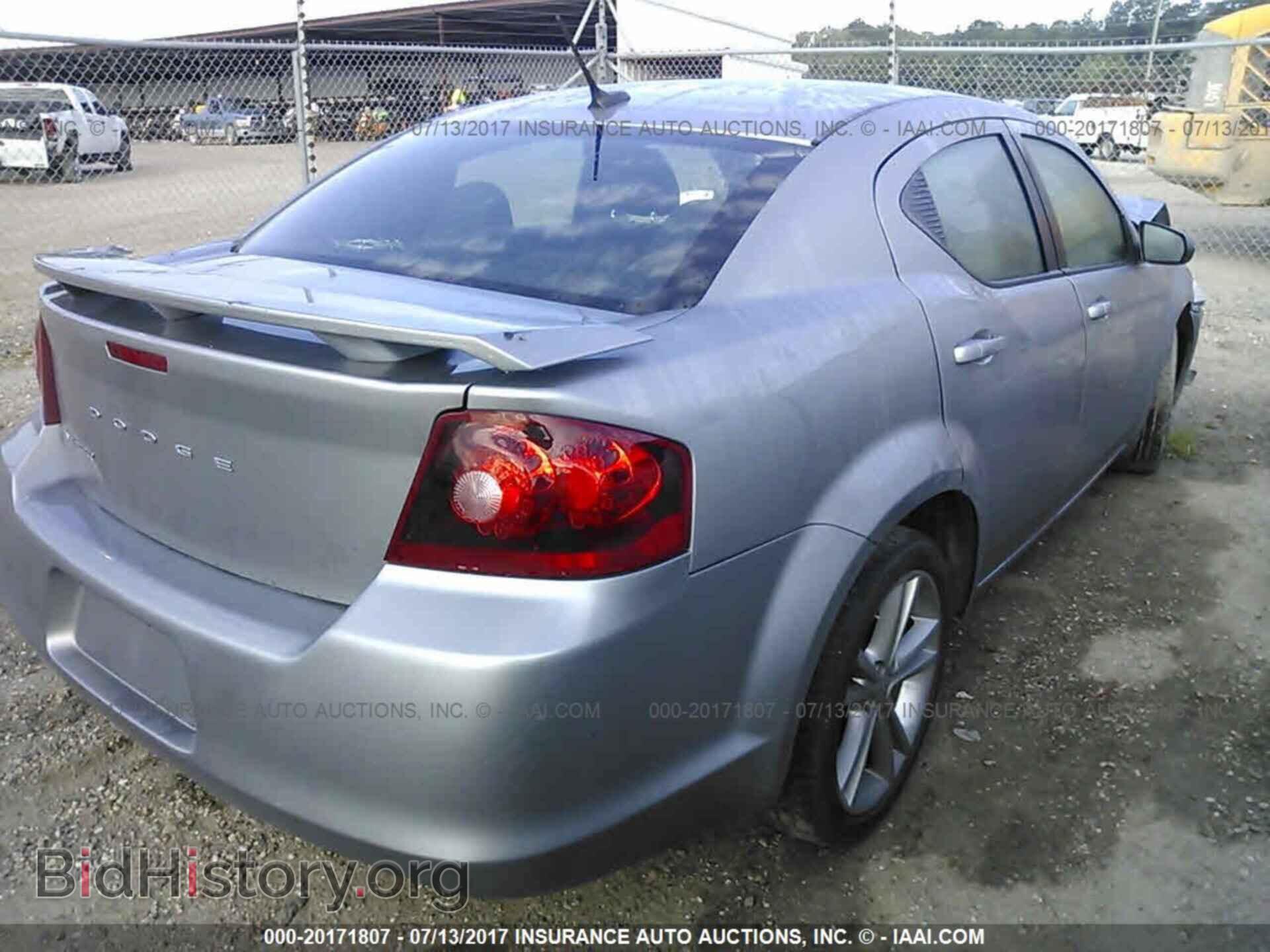 2014 Dodge Avenger - VIN: 1C3CDZAB2EN165407 - Фото 4