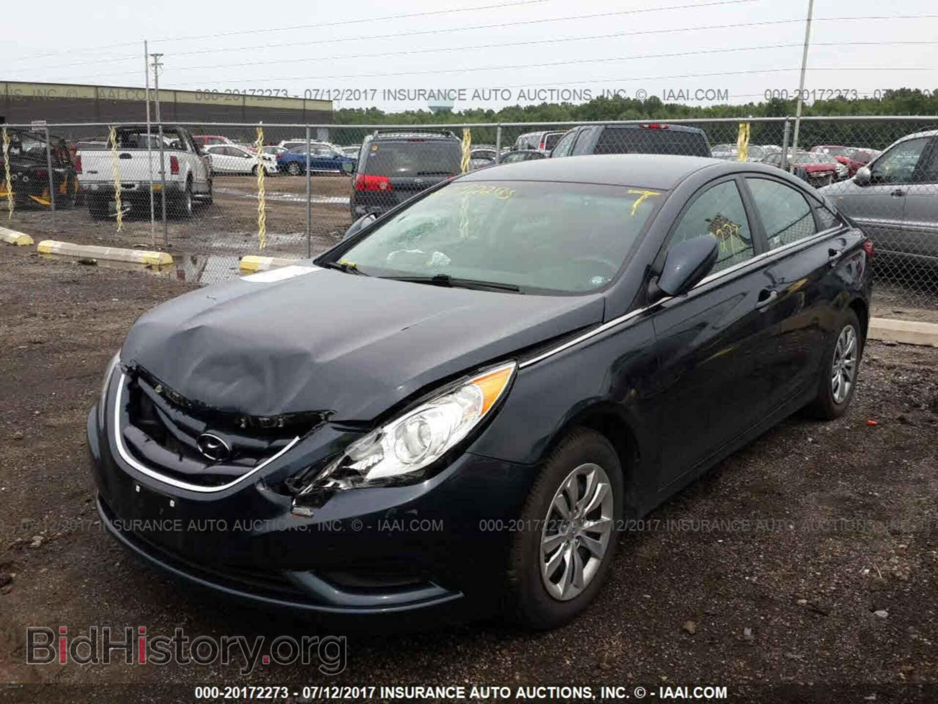 2012 Hyundai Sonata - VIN: 5NPEB4AC3CH335731 - Фото 2
