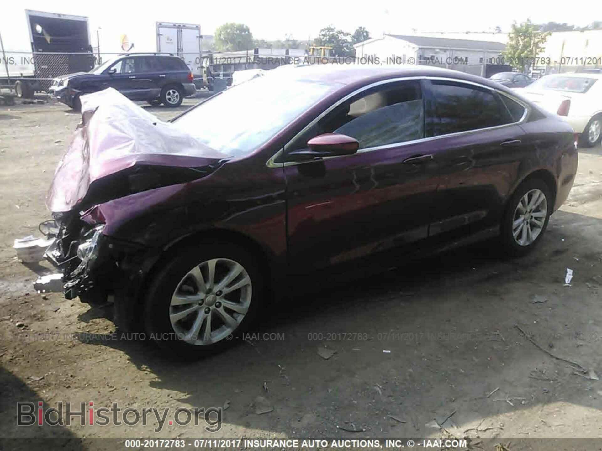 2015 Chrysler 200 - VIN: 1C3CCCAB8FN697164 - Фото 2