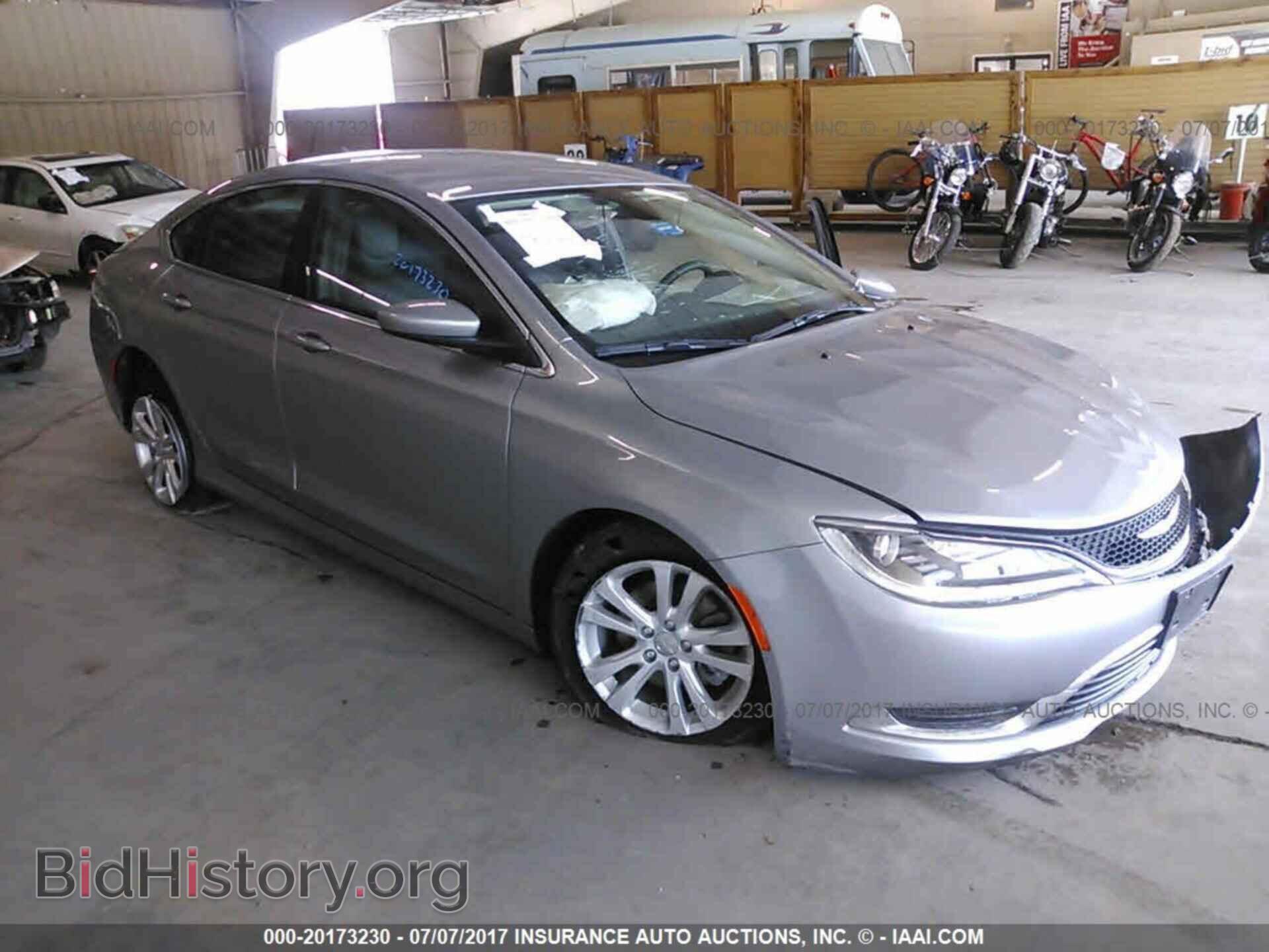 Фотография 1C3CCCABXGN195581 - Chrysler 200 2016