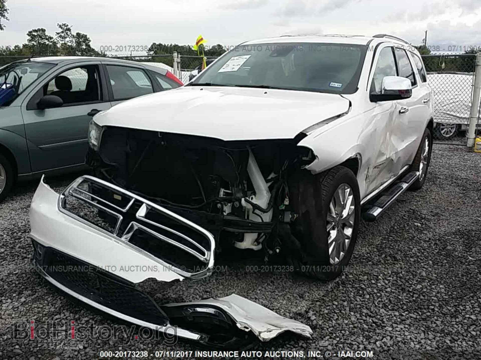 2014 Dodge Durango - VIN: 1C4RDHEG0EC353781 - Фото 2