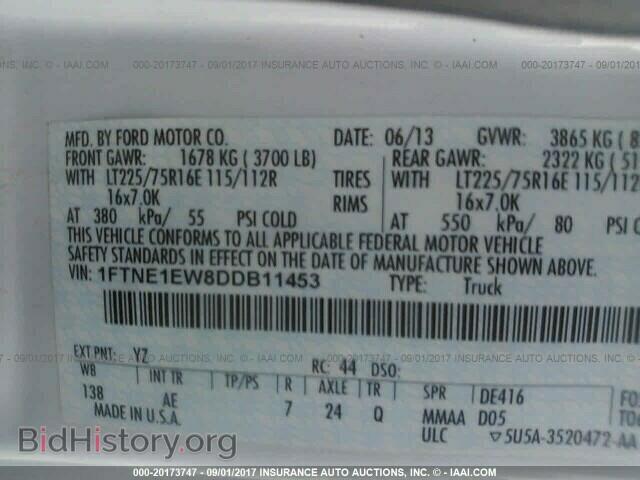 2013 Ford Econoline - VIN: 1FTNE1EW8DDB11453 - Photo 9