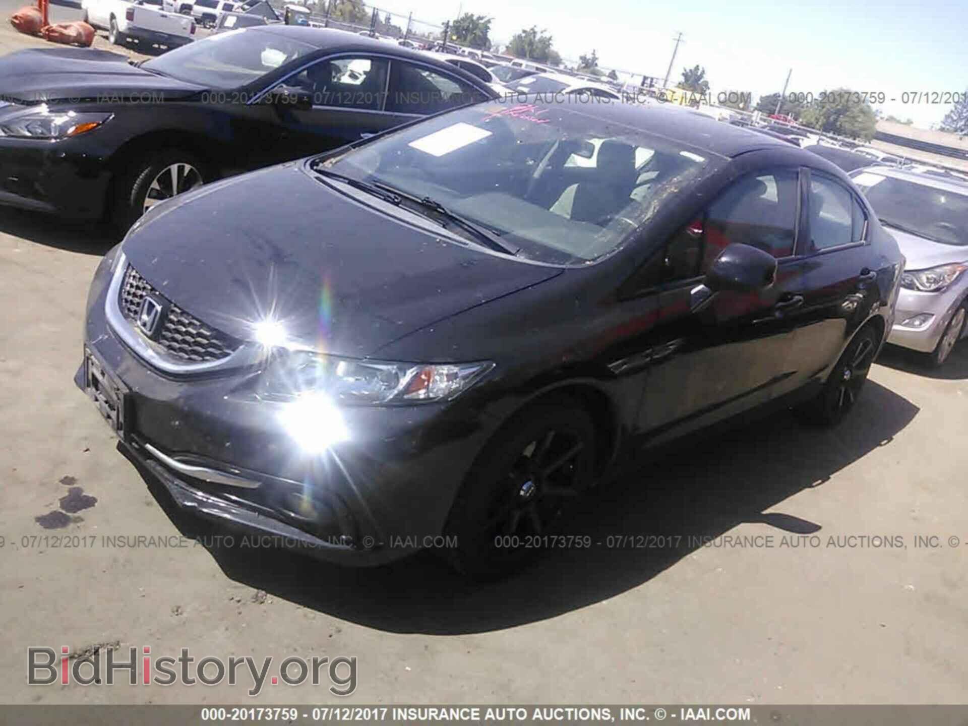 2013 Honda Civic - VIN: 19XFB2F93DE251484 - Фото 2