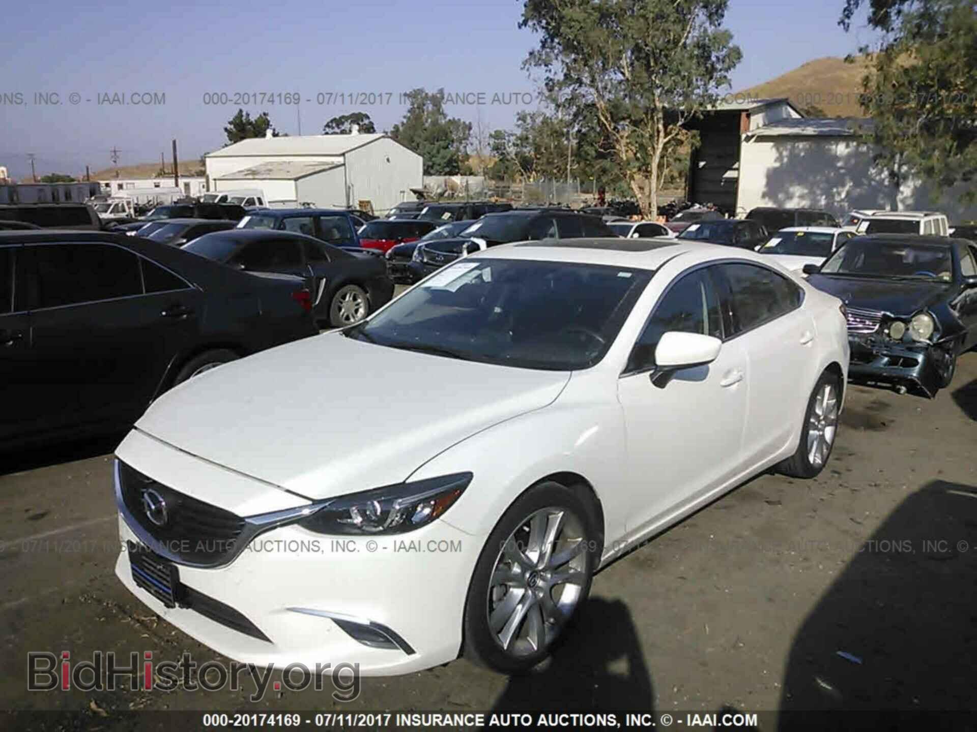 2016 Mazda 6 - VIN: JM1GJ1T53G1484081 - Фото 2