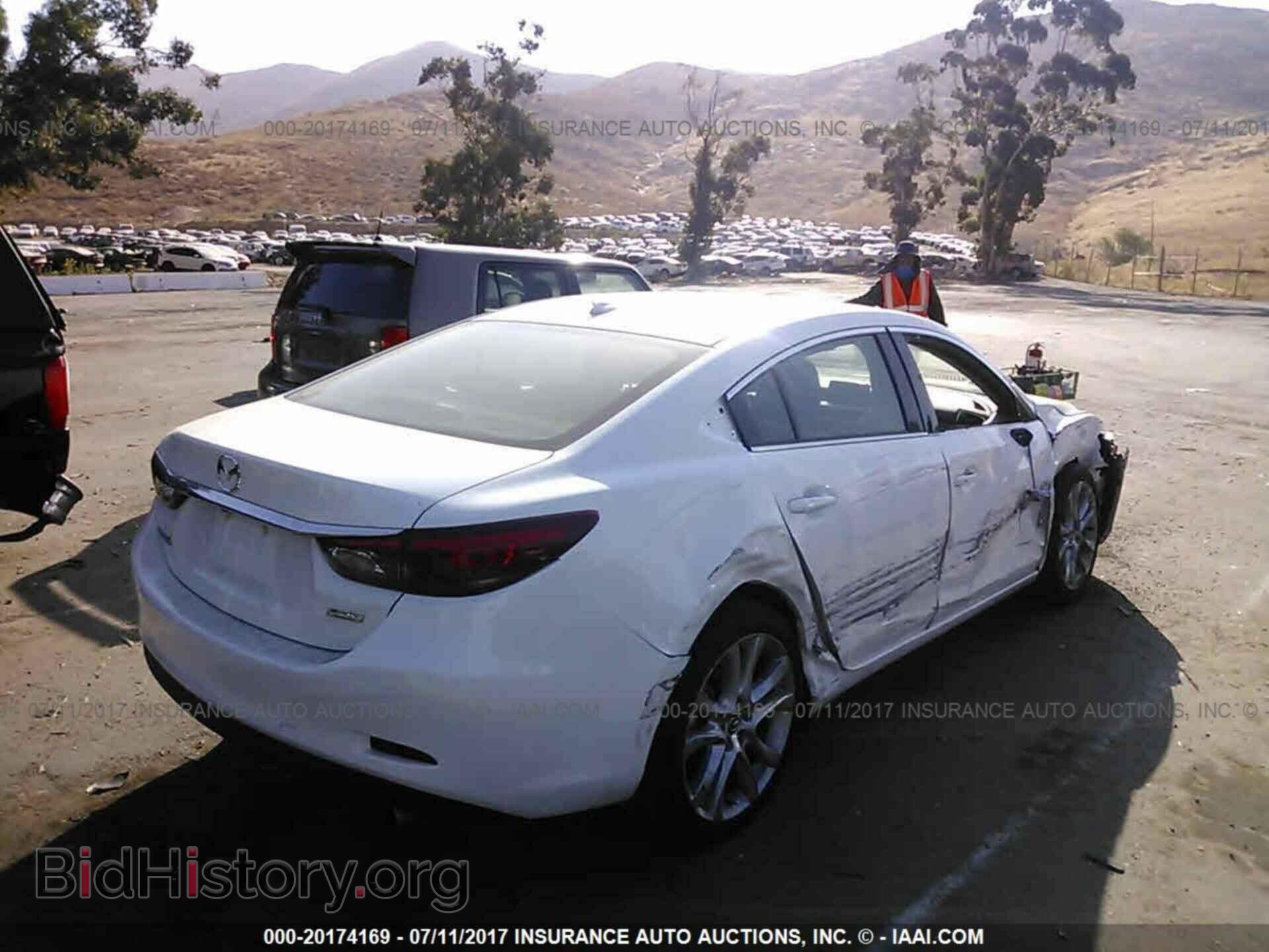 2016 Mazda 6 - VIN: JM1GJ1T53G1484081 - Фото 4