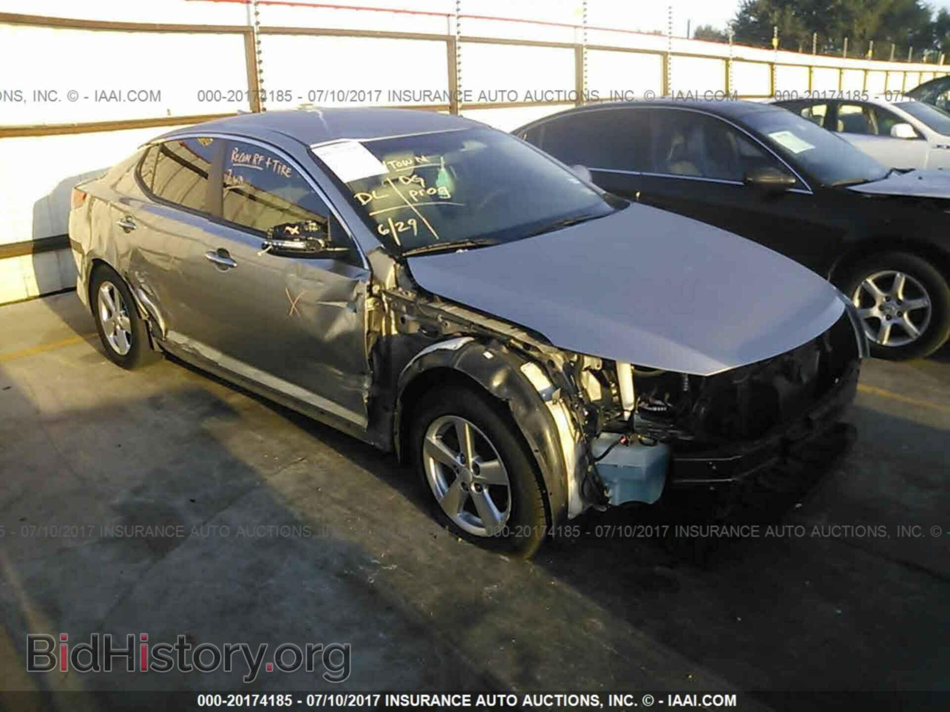 Фотография KNAGM4A79F5555320 - Kia Optima 2015