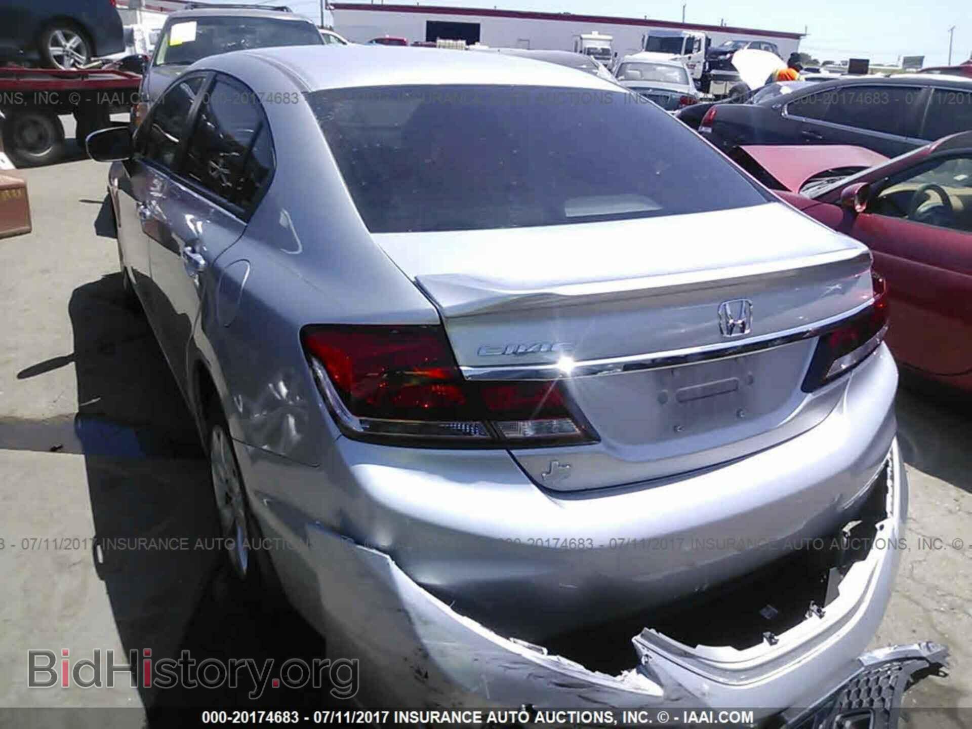 2014 Honda Civic - VIN: 19XFB2F55EE076783 - Фото 3