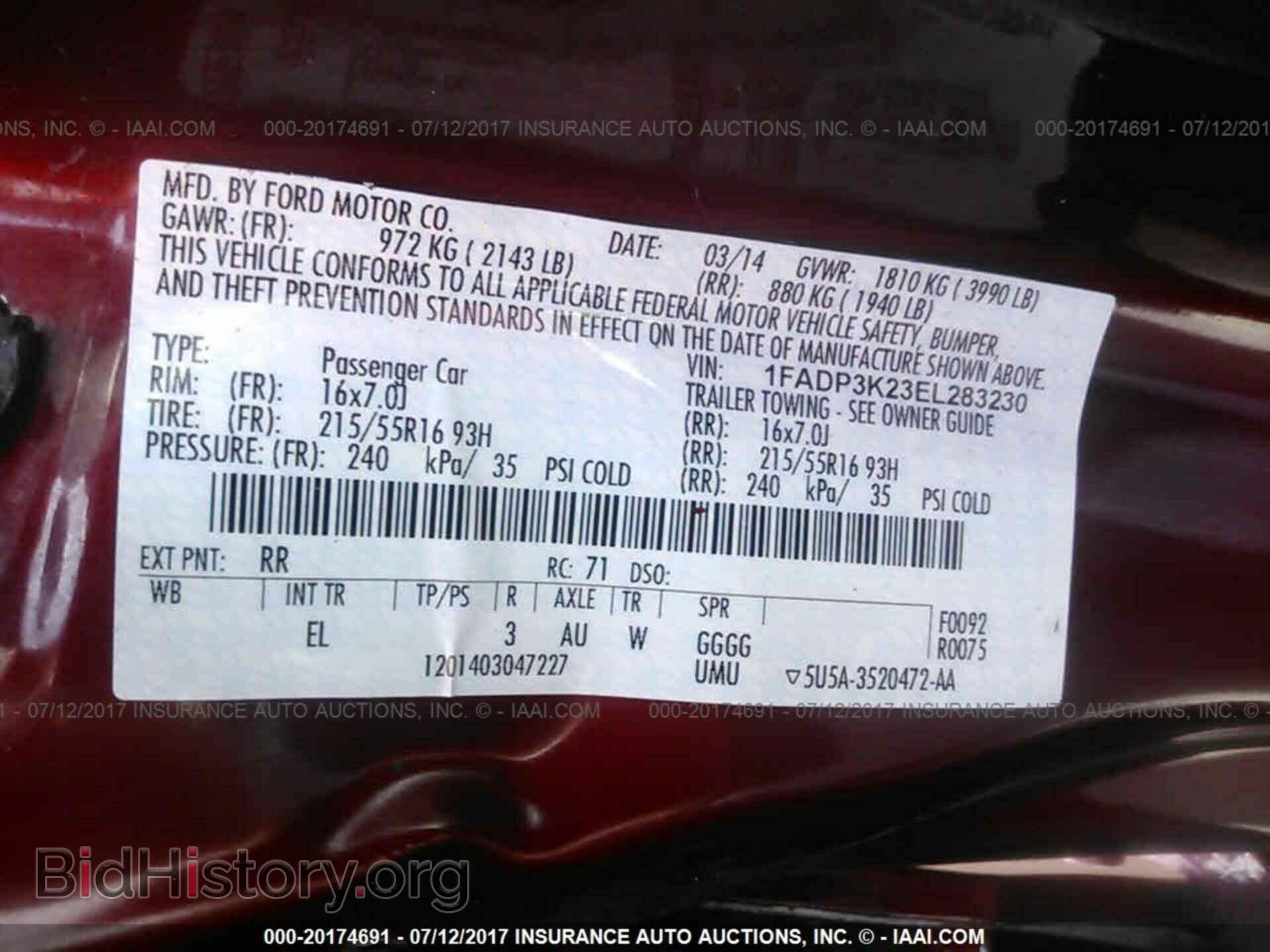 2014 Ford Focus - VIN: 1FADP3K23EL283230 - Photo 9