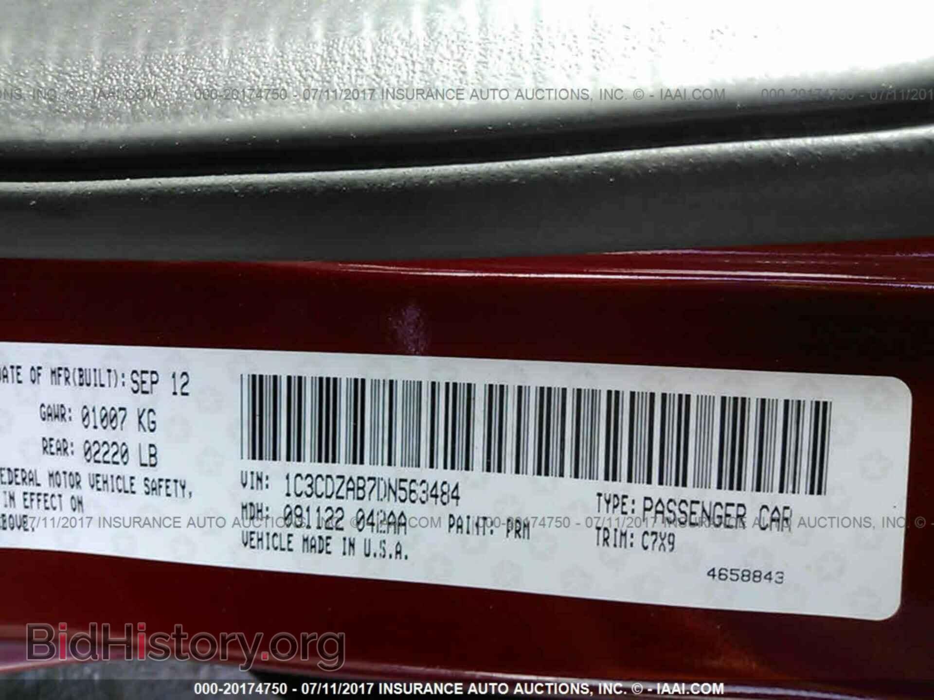 2013 Dodge Avenger - VIN: 1C3CDZAB7DN563484 - Photo 9