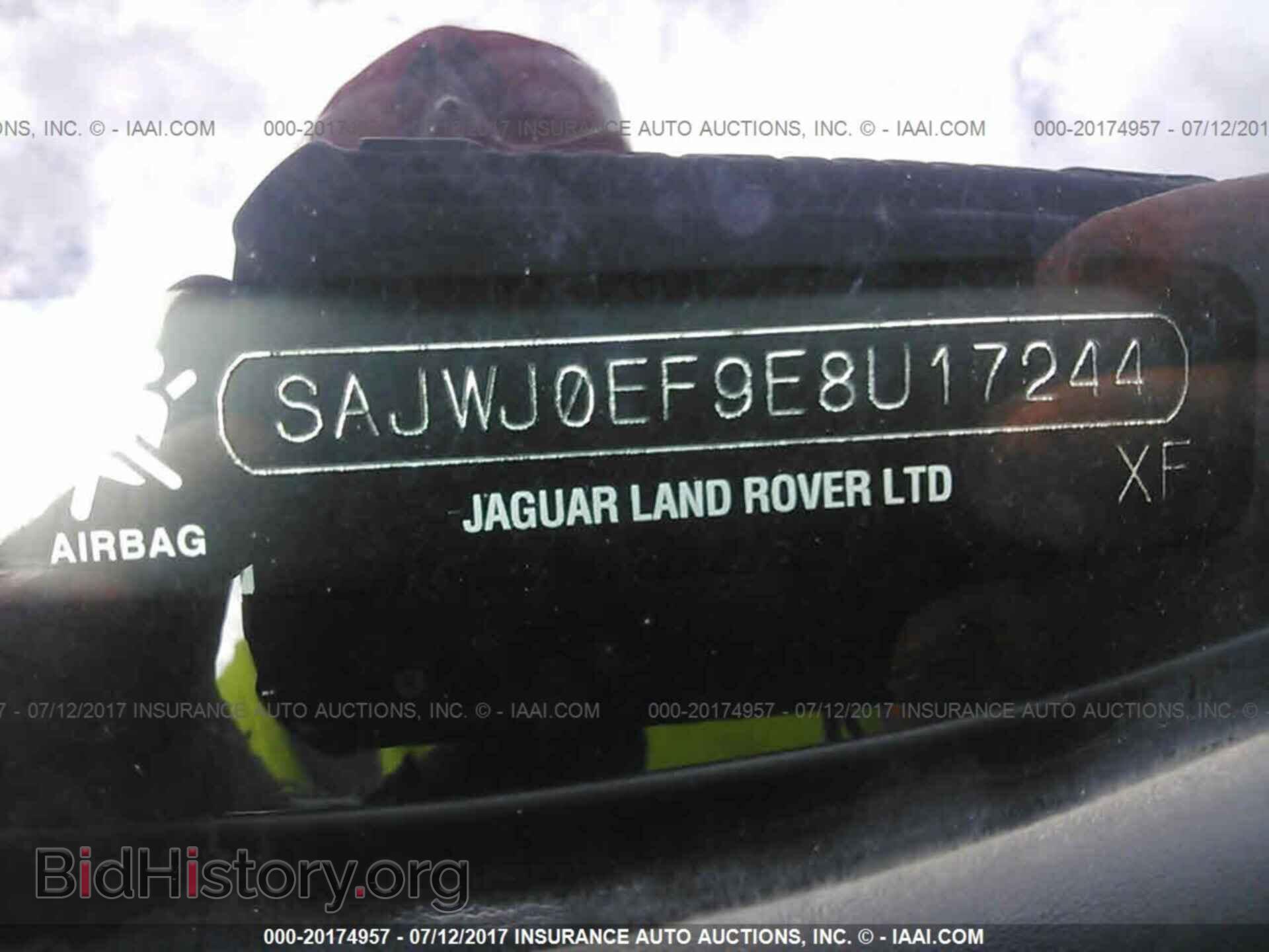 2014 Jaguar Xf - VIN: SAJWJ0EF9E8U17244 - Фото 9