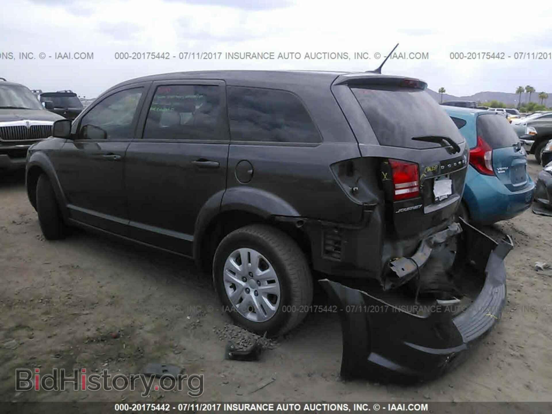 2014 Dodge Journey - VIN: 3C4PDCAB6ET183287 - Фото 3