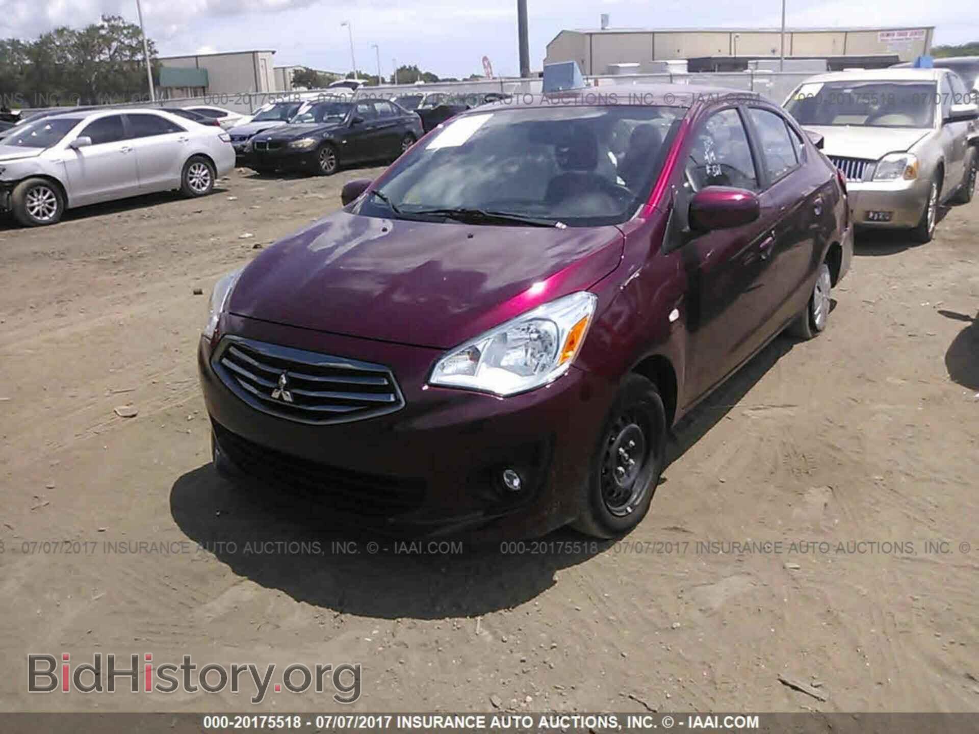 2017 Mitsubishi Mirage - VIN: ML32F3FJ2HHF11558 - Фото 2