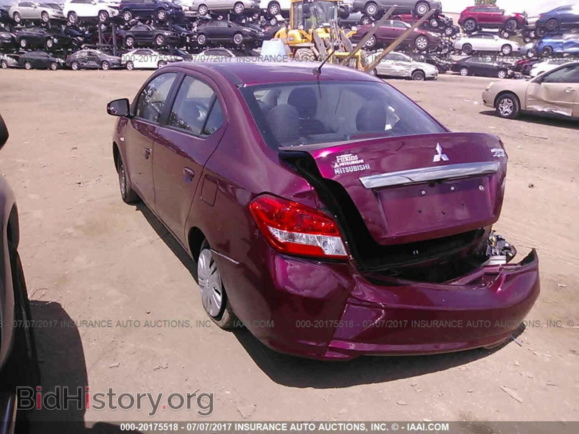 2017 Mitsubishi Mirage - VIN: ML32F3FJ2HHF11558 - Фото 3