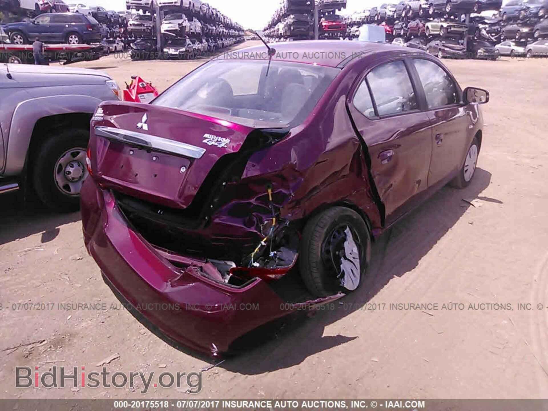 2017 Mitsubishi Mirage - VIN: ML32F3FJ2HHF11558 - Фото 4