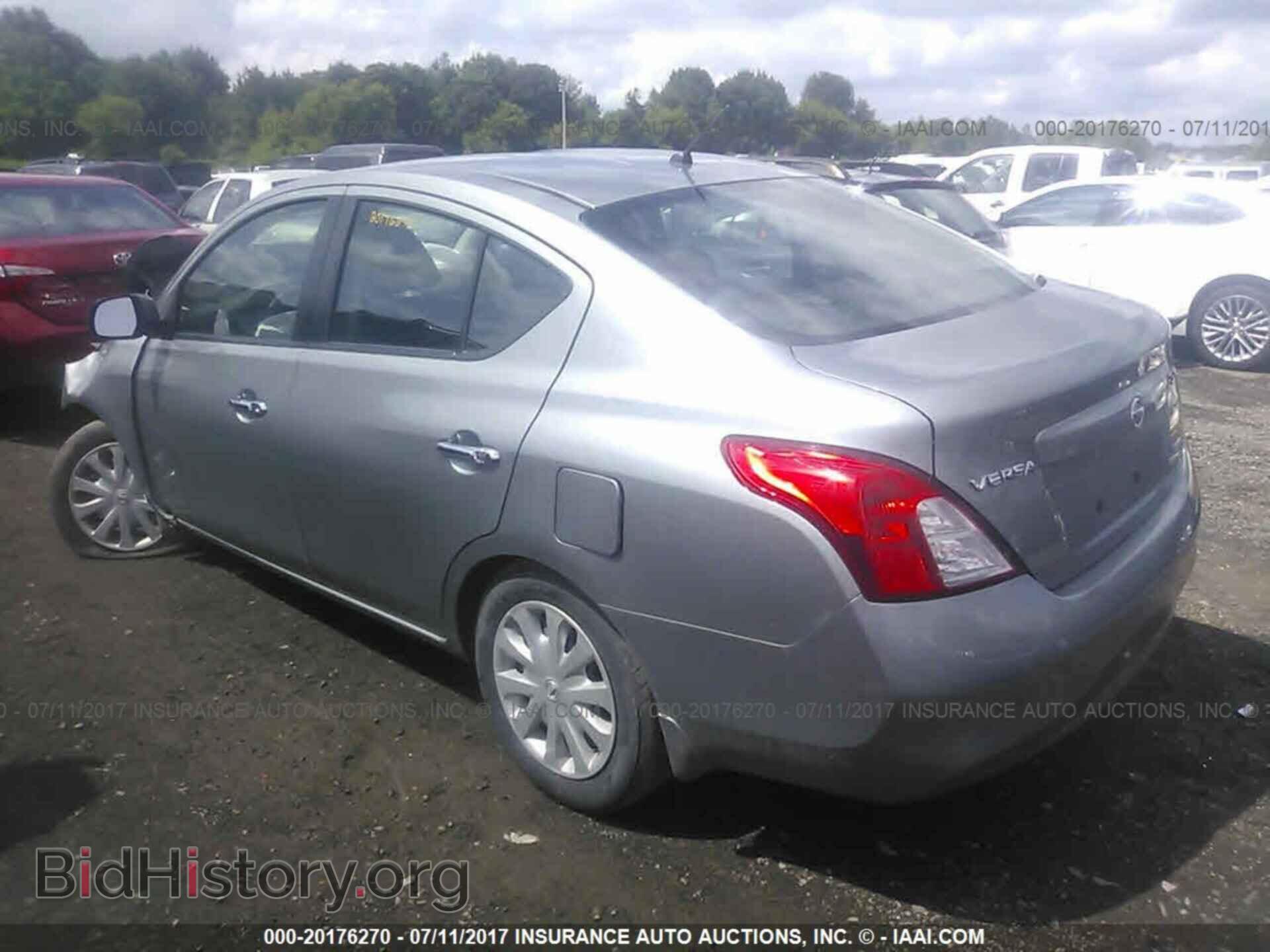 2012 Nissan Versa - VIN: 3N1CN7AP1CL936853 - Фото 3