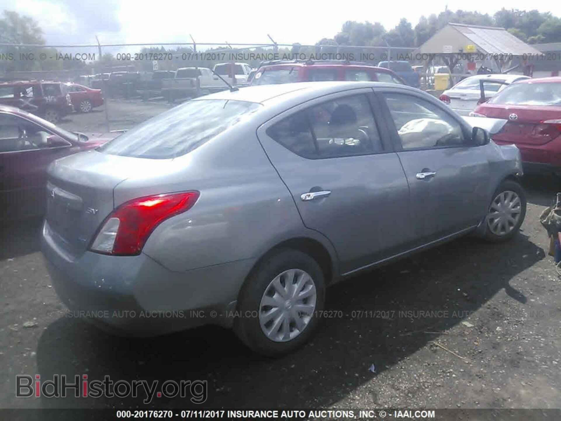 2012 Nissan Versa - VIN: 3N1CN7AP1CL936853 - Фото 4