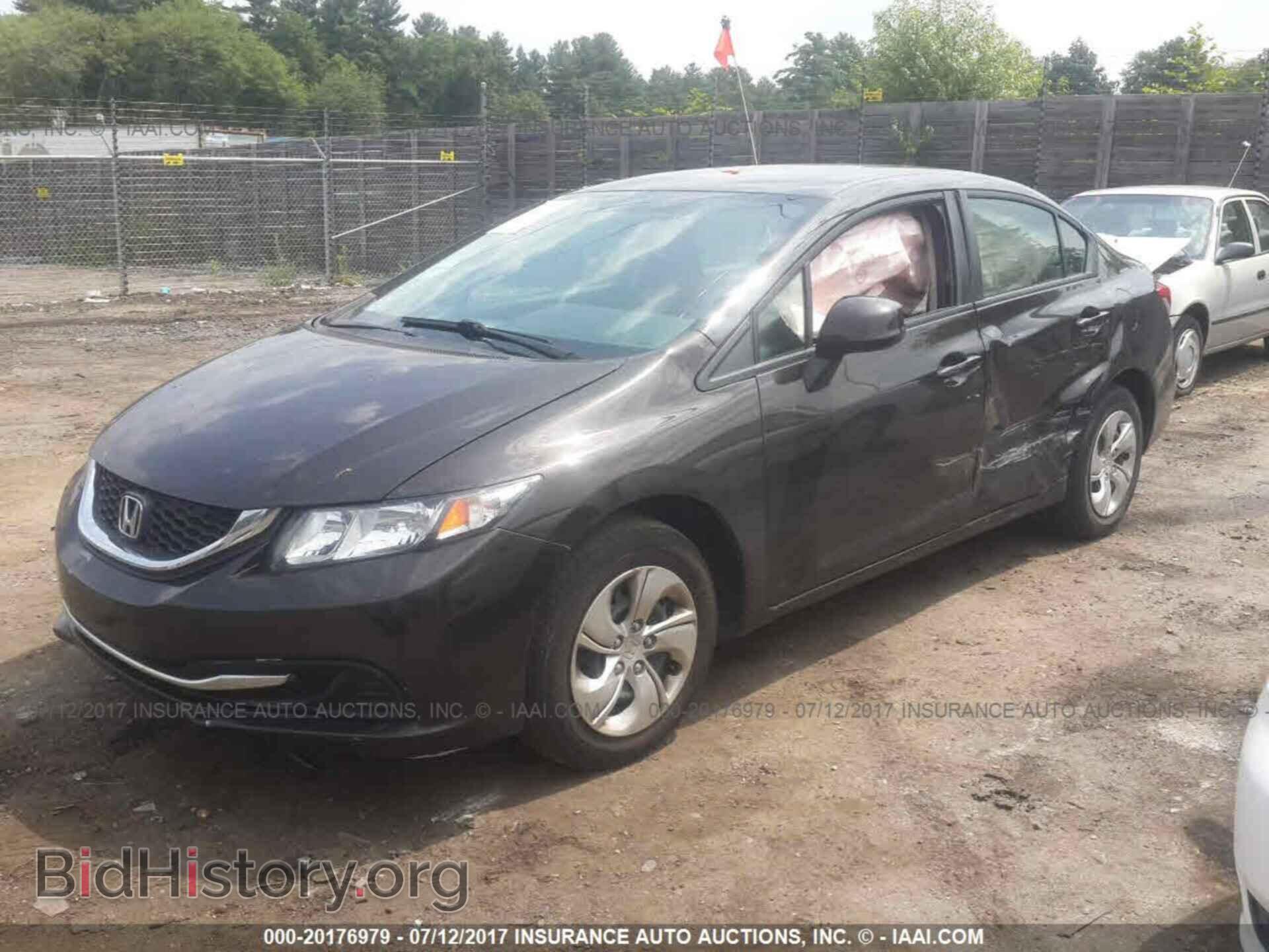 2013 Honda Civic - VIN: 2HGFB2F56DH577475 - Фото 2