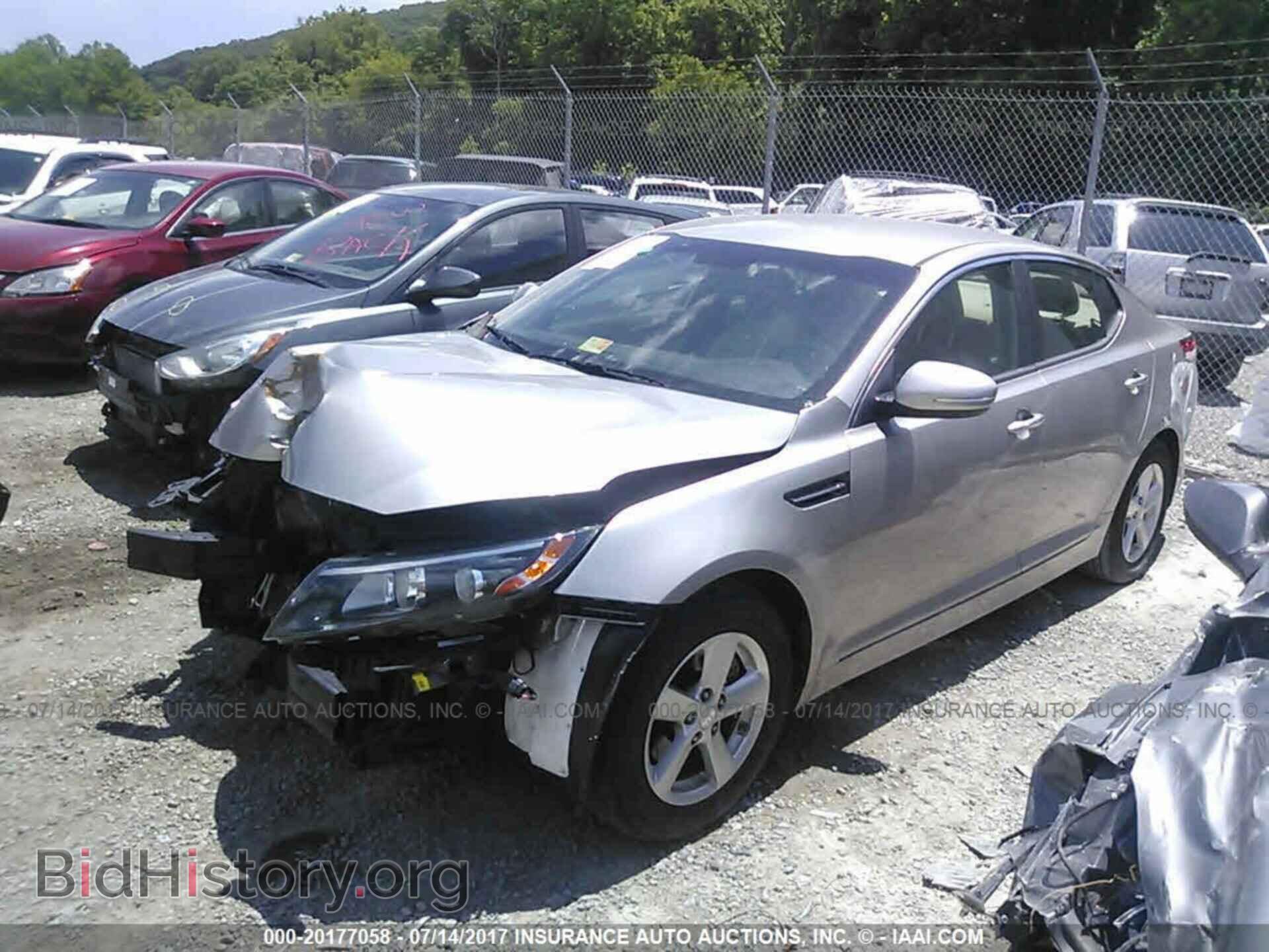 2015 Kia Optima - VIN: KNAGM4A71F5557496 - Фото 2
