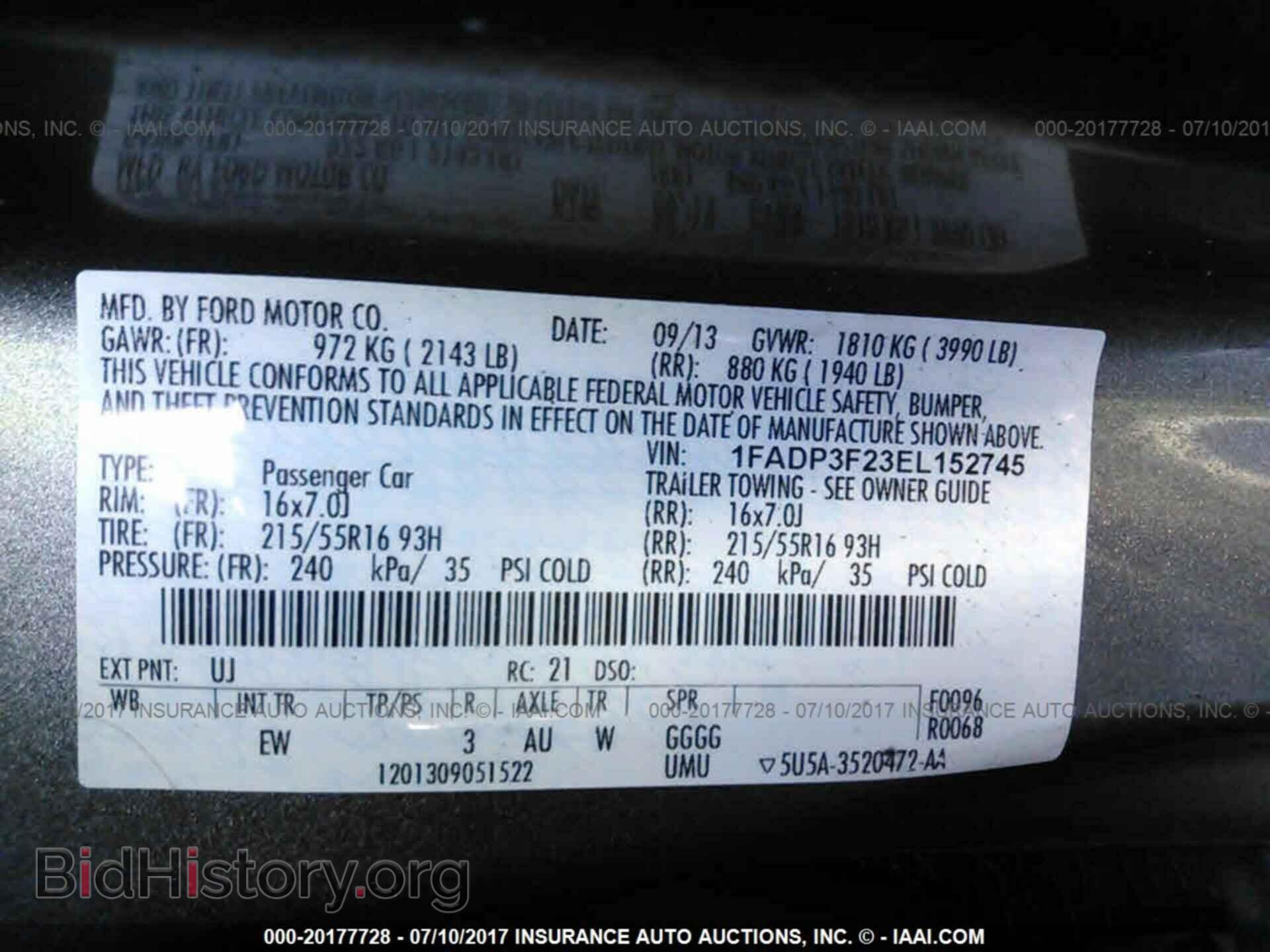 2014 Ford Focus - VIN: 1FADP3F23EL152745 - Photo 9