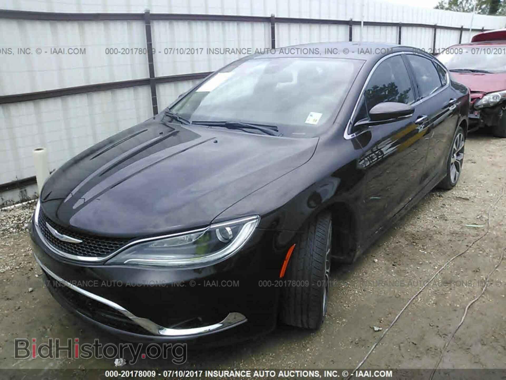 2015 Chrysler 200 - VIN: 1C3CCCCG8FN667252 - Фото 2
