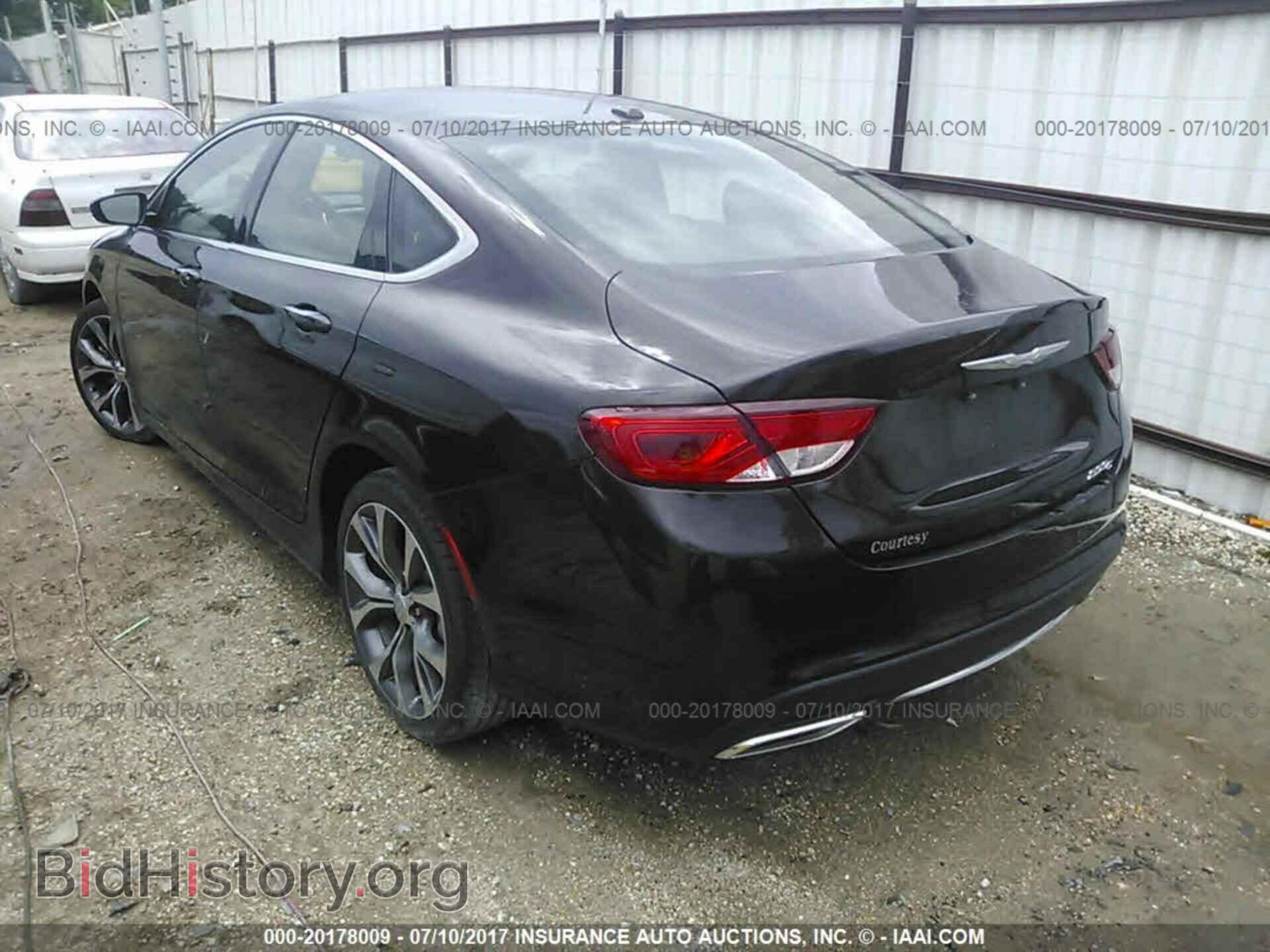 2015 Chrysler 200 - VIN: 1C3CCCCG8FN667252 - Фото 3