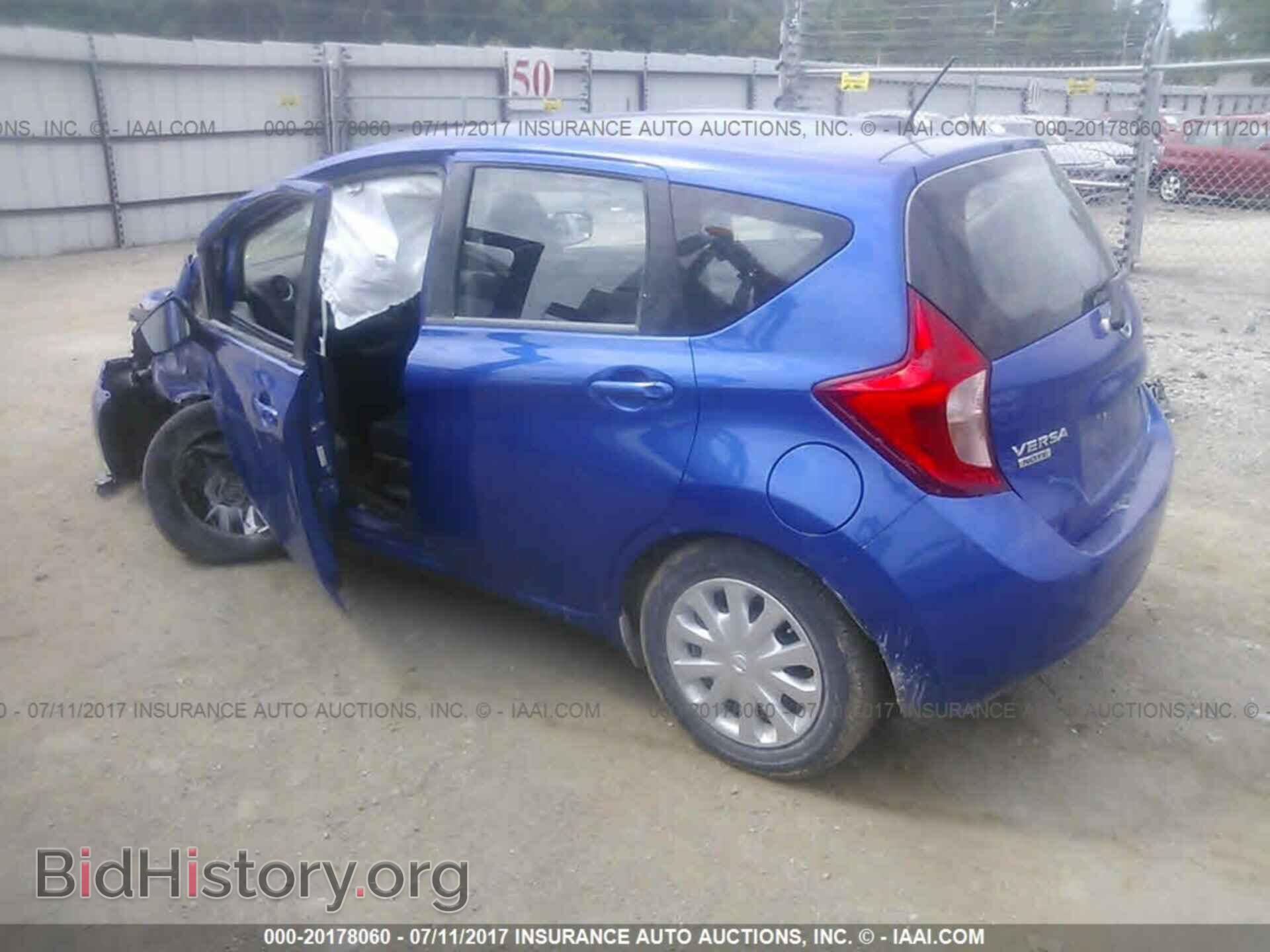 2016 Nissan Versa note - VIN: 3N1CE2CP1GL364351 - Фото 3