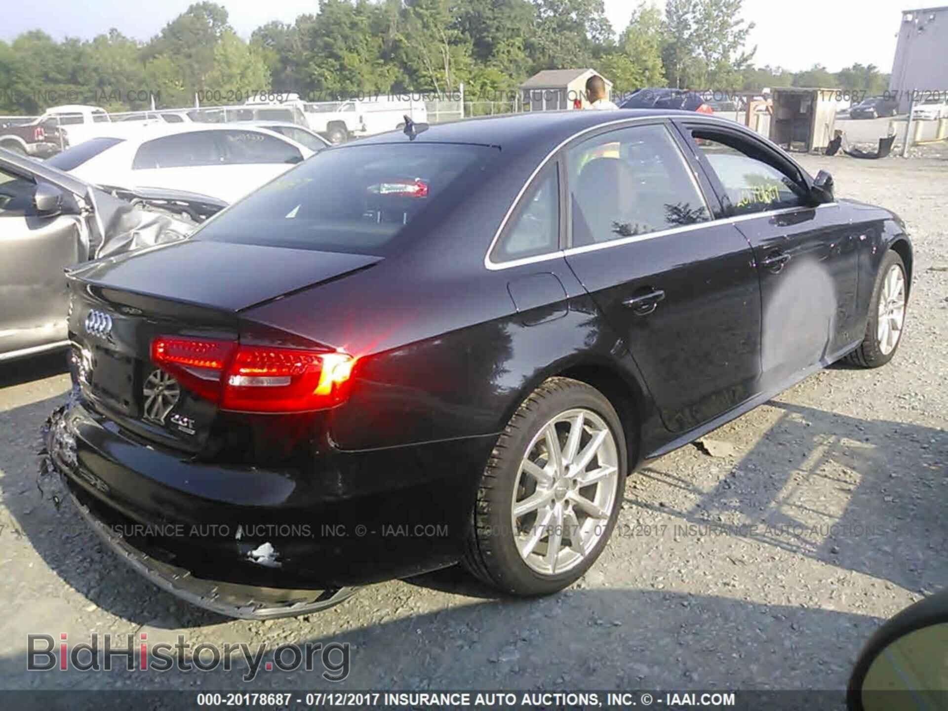 2014 Audi A4 - VIN: WAUFFAFL2EN011878 - Photo 4
