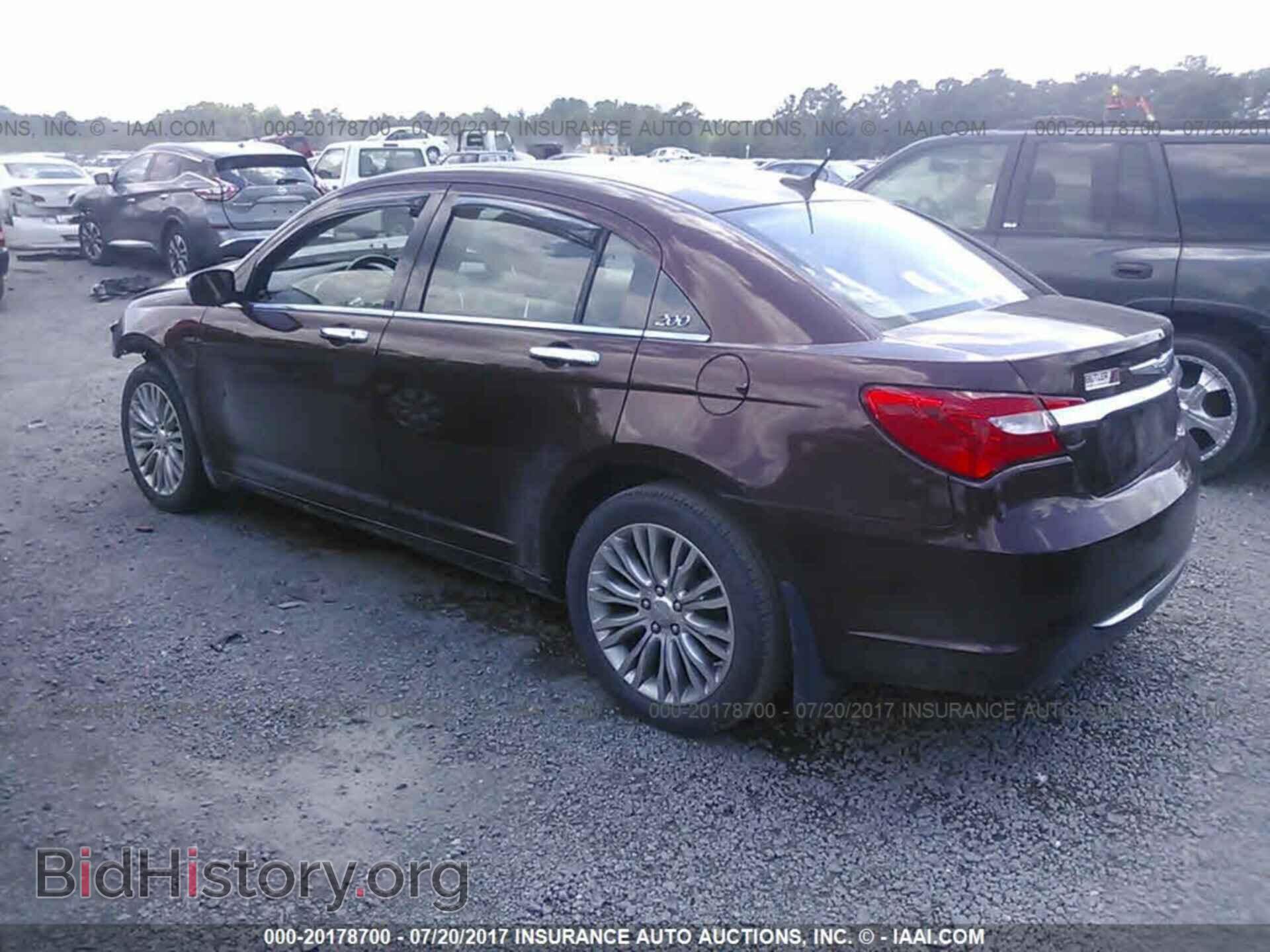 2013 Chrysler 200 - VIN: 1C3CCBCG9DN522552 - Photo 3