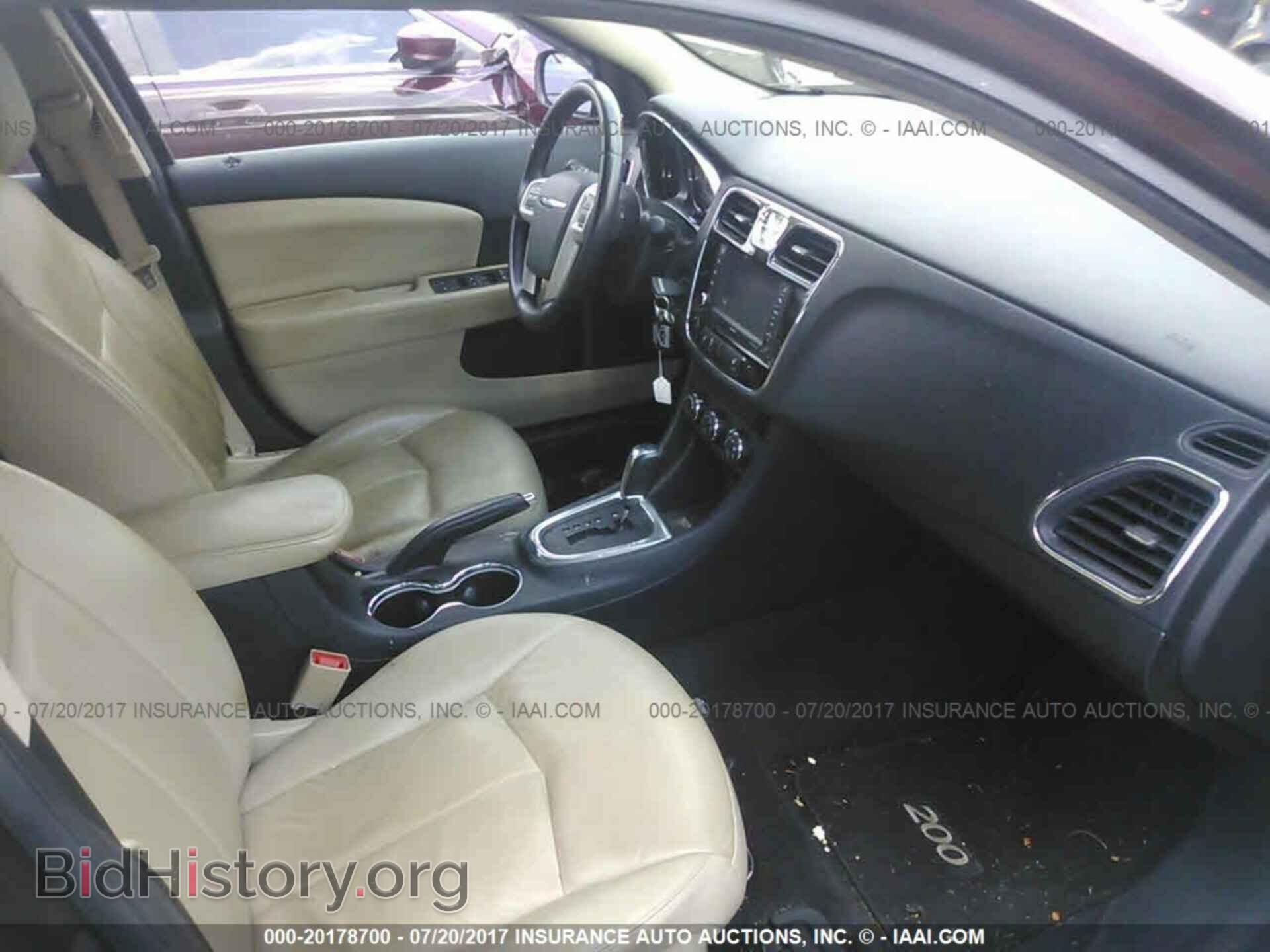 2013 Chrysler 200 - VIN: 1C3CCBCG9DN522552 - Photo 5