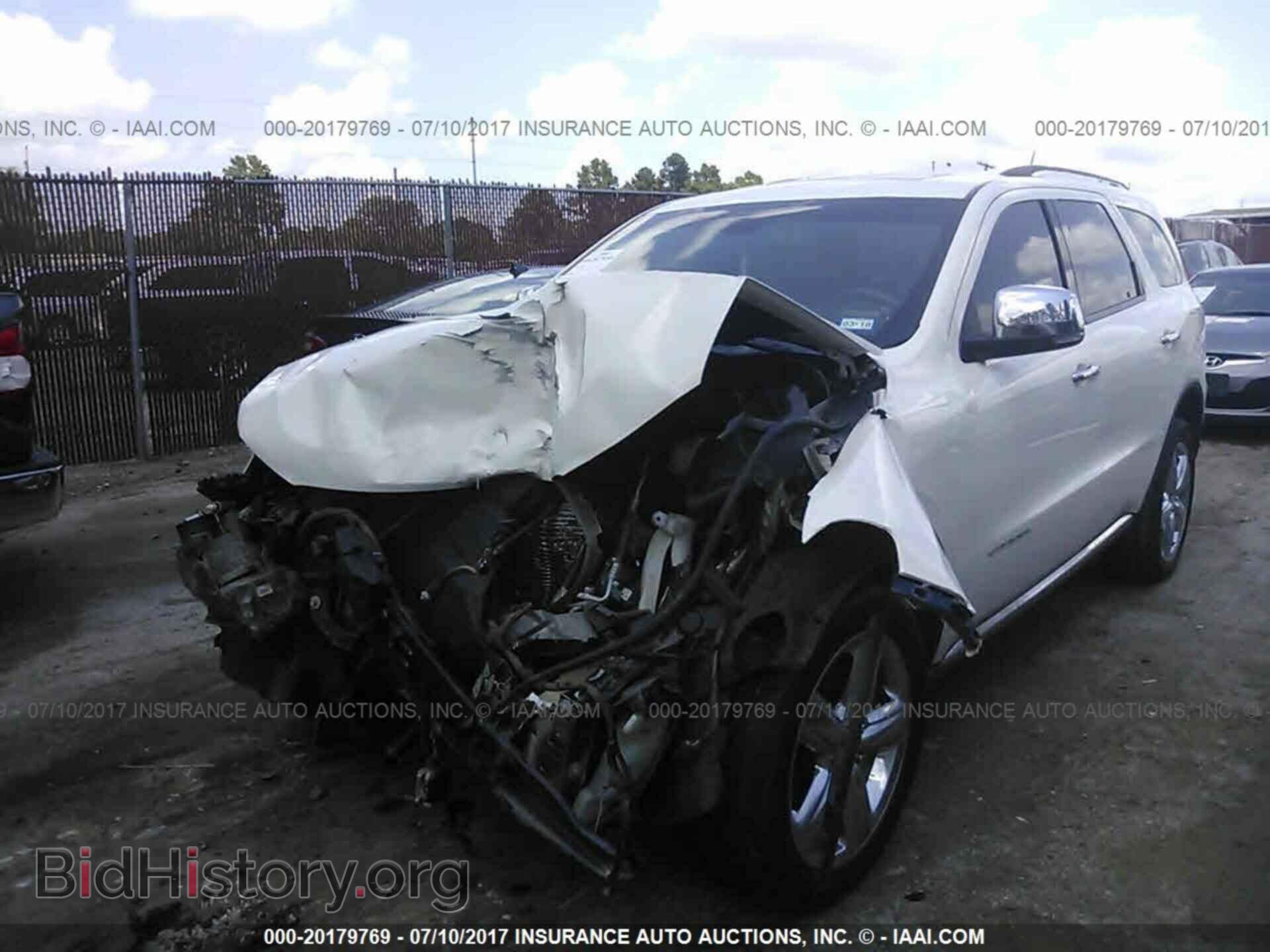 2012 Dodge Durango - VIN: 1C4RDHEG3CC321646 - Photo 2
