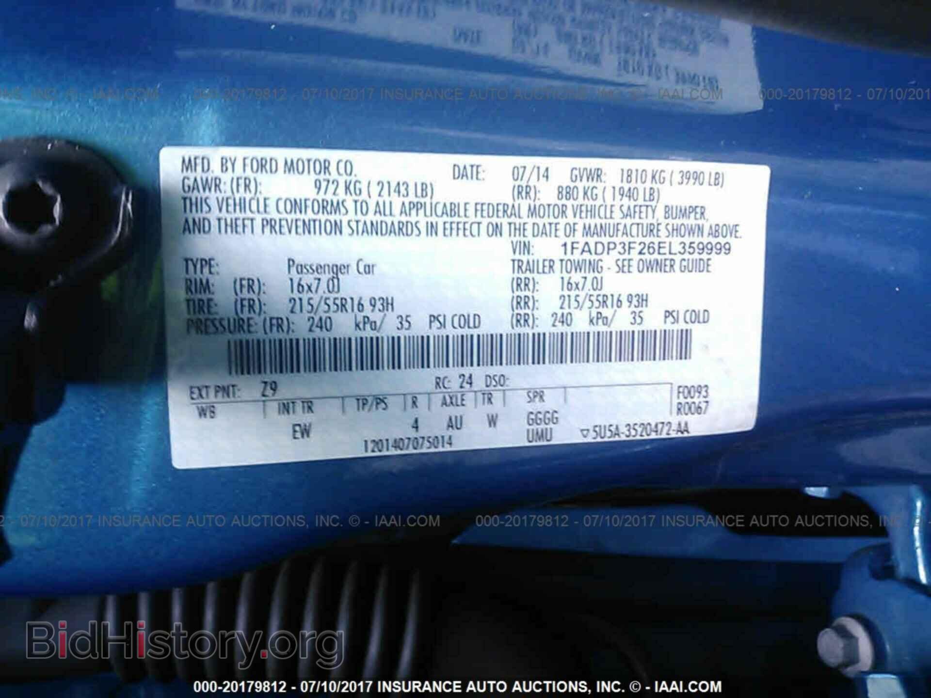 2014 Ford Focus - VIN: 1FADP3F26EL359999 - Photo 9