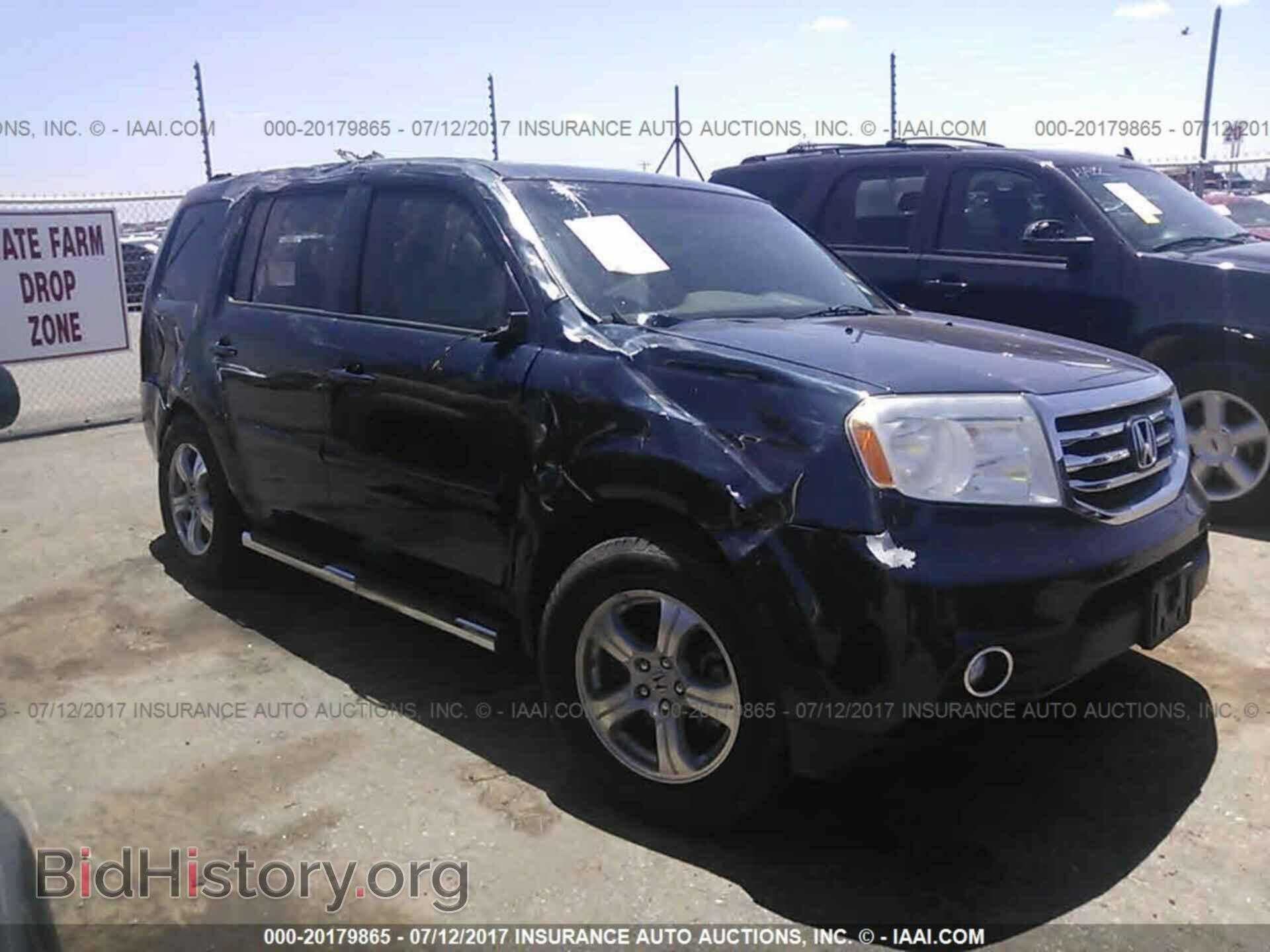 Фотография 5FNYF4H58CB026148 - Honda Pilot 2012