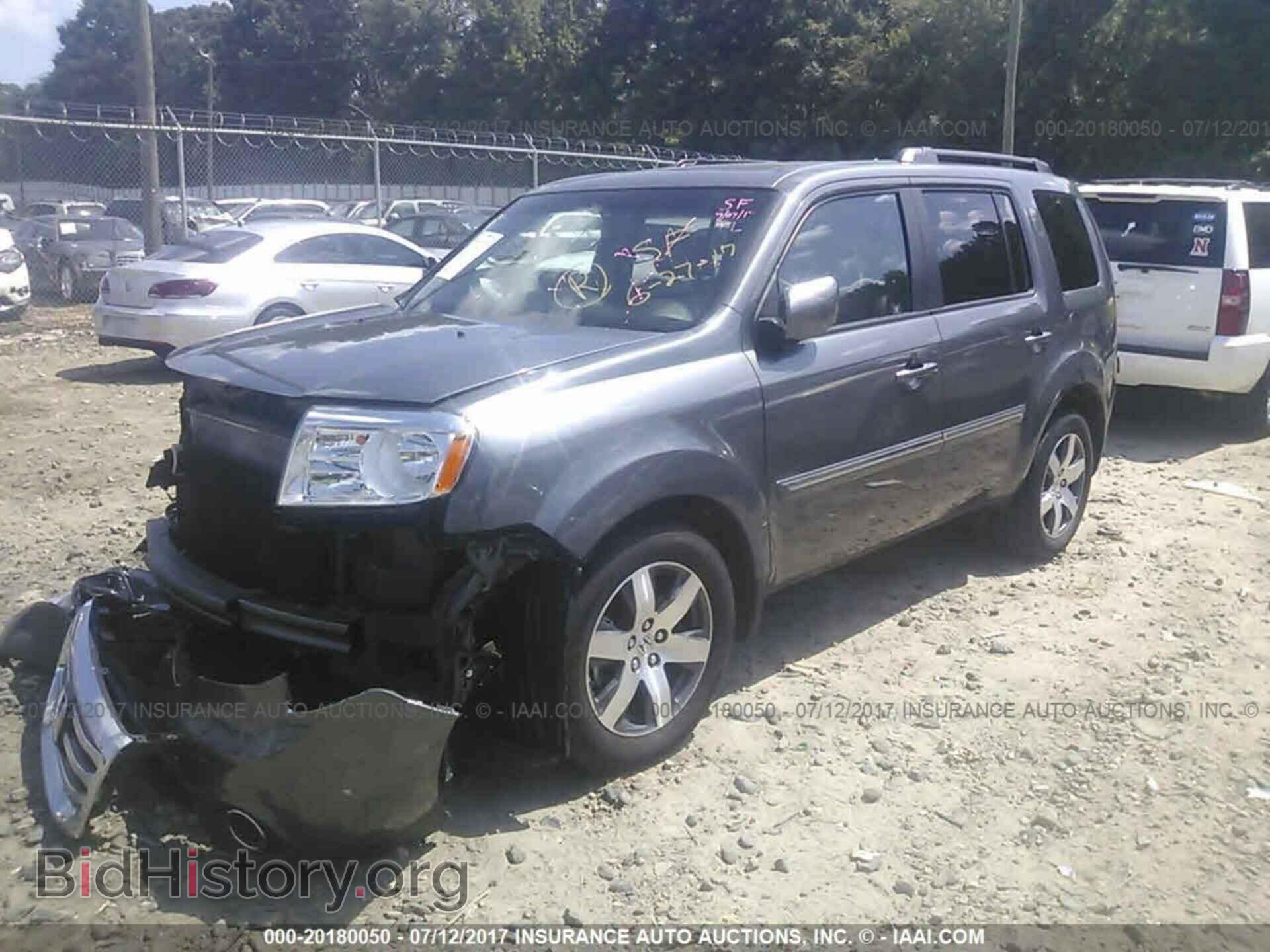 2012 Honda Pilot - VIN: 5FNYF3H92CB027762 - Фото 2