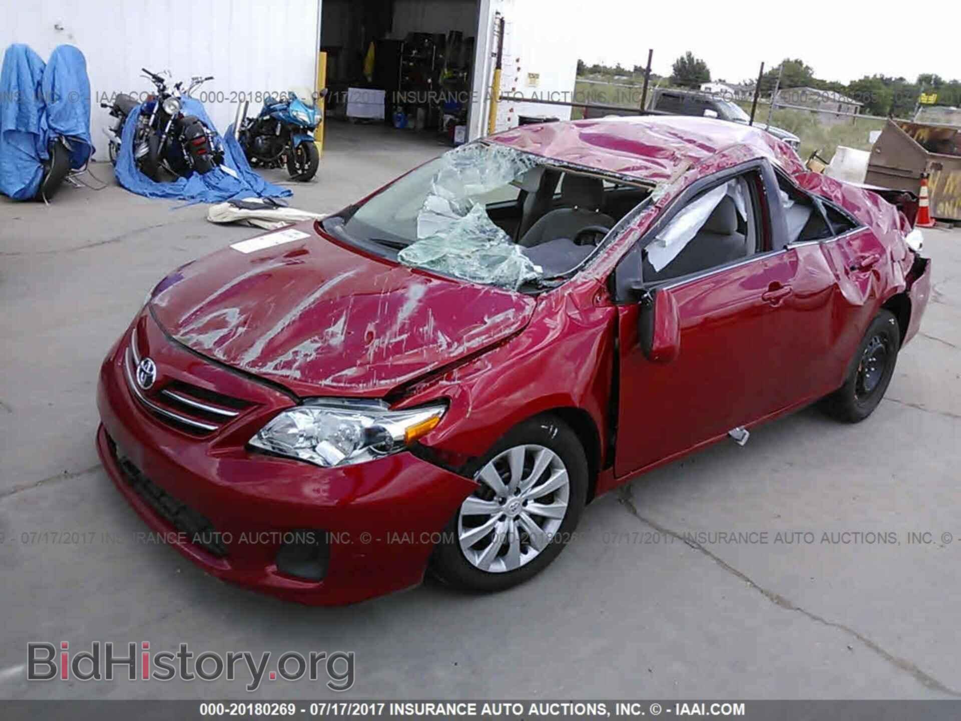 2013 Toyota Corolla - VIN: 5YFBU4EE9DP212349 - Фото 2