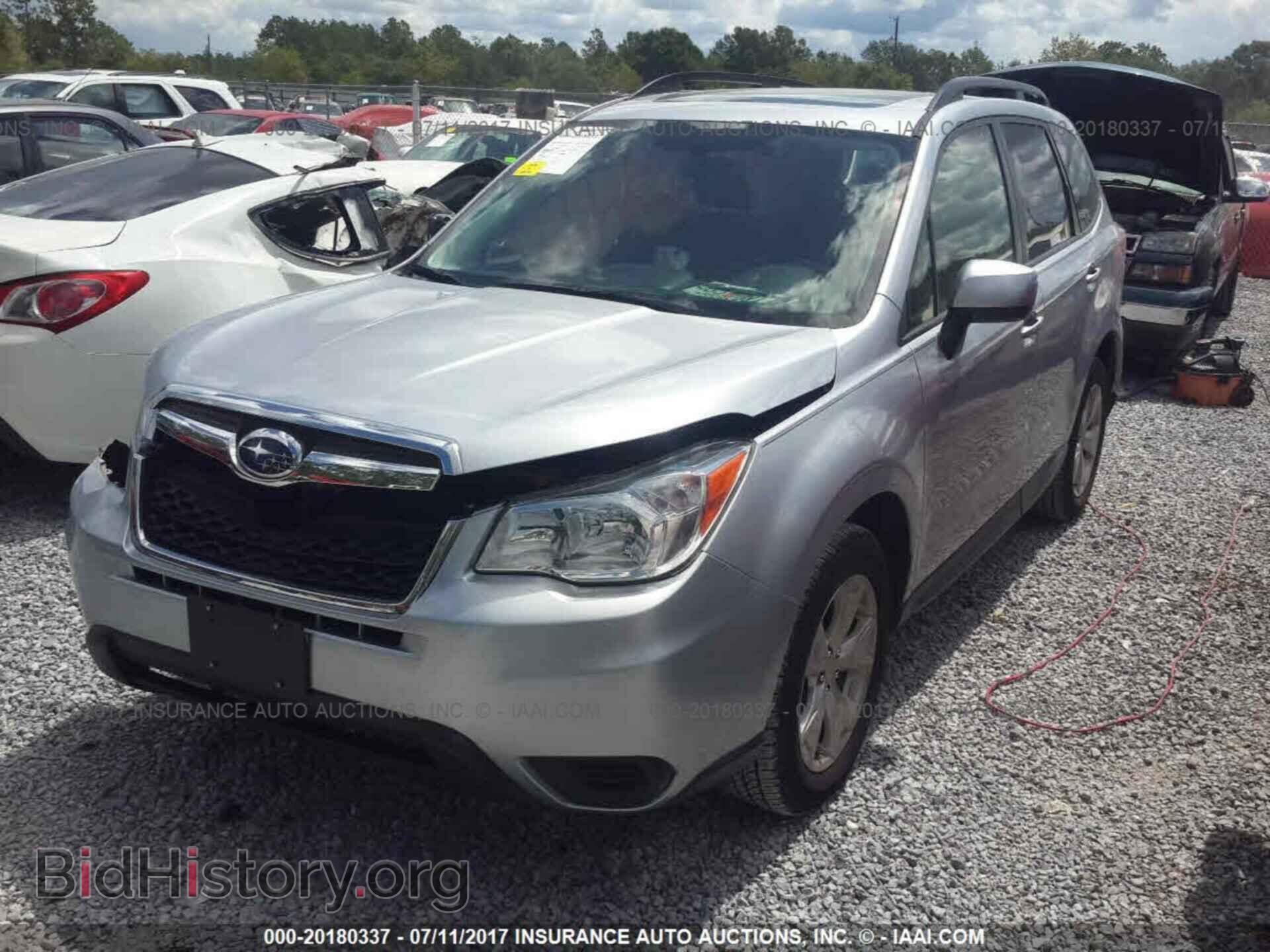 2015 Subaru Forester - VIN: JF2SJAFC0FH510633 - Фото 2