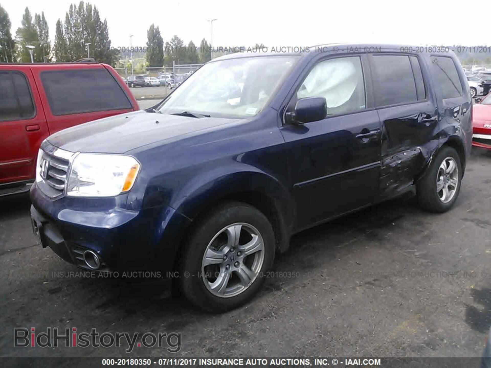2014 Honda Pilot - VIN: 5FNYF4H48EB002037 - Фото 2