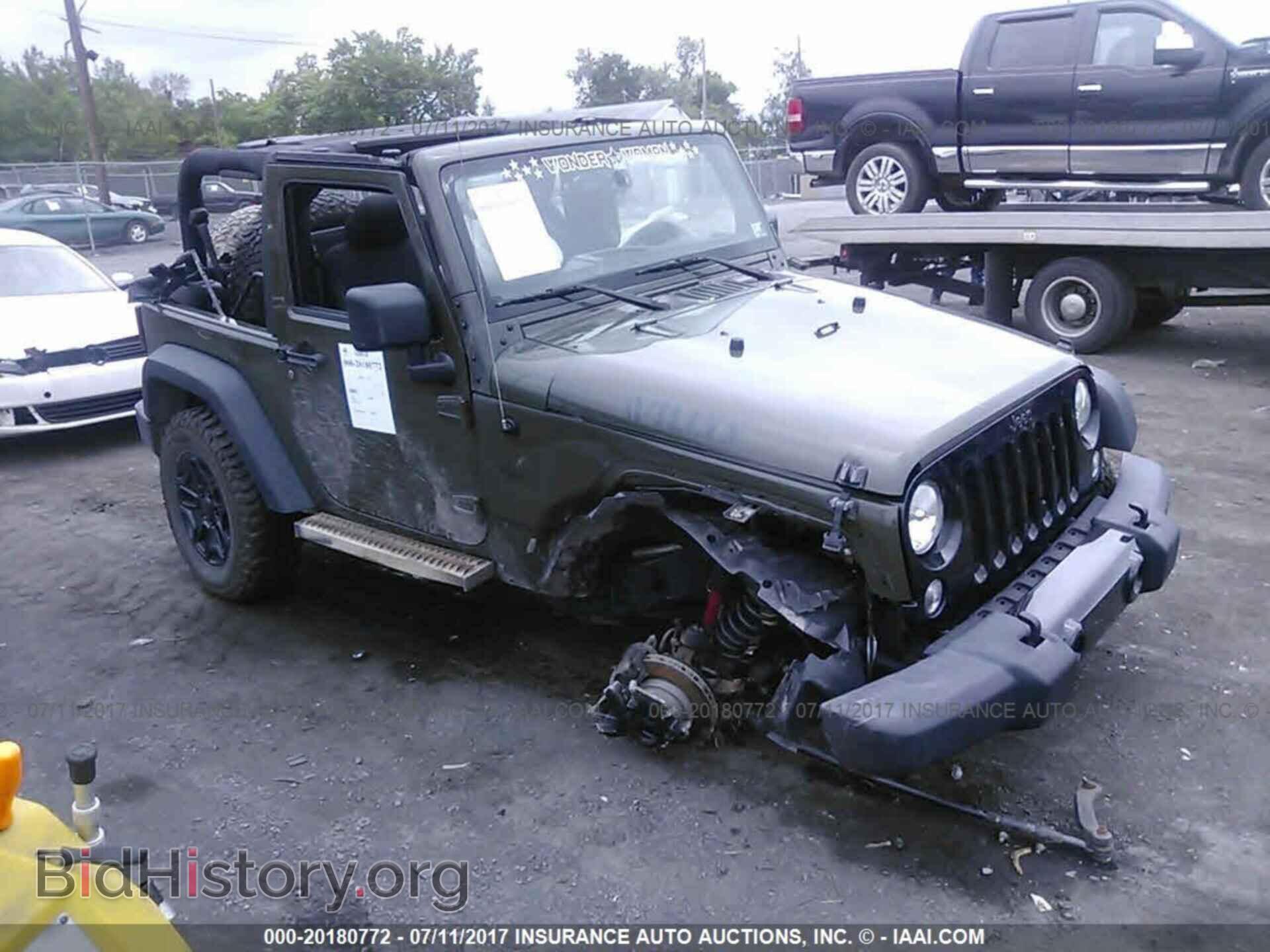 Фотография 1C4AJWAG3GL110937 - Jeep Wrangler 2016