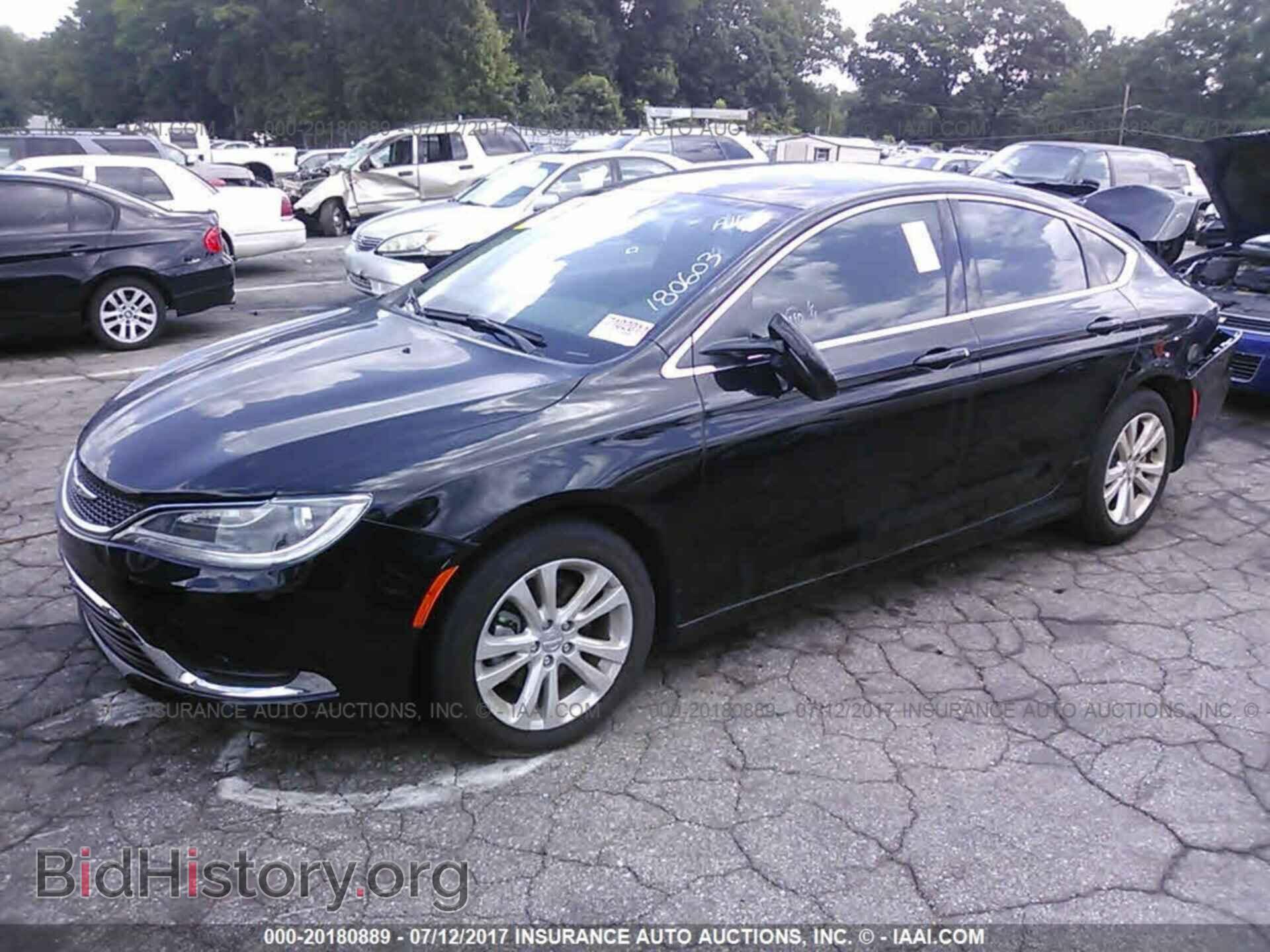 2016 Chrysler 200 - VIN: 1C3CCCAB7GN180603 - Photo 2