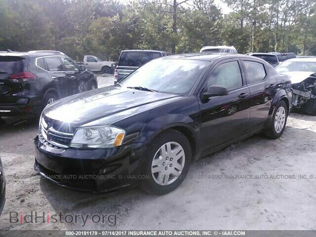 2013 Dodge Avenger - VIN: 1C3CDZAB3DN591721 - Фото 2