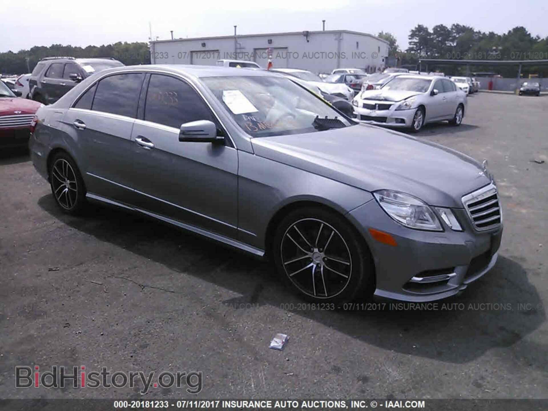Photo WDDHF8JB0DA747426 - Mercedes-benz E 2013