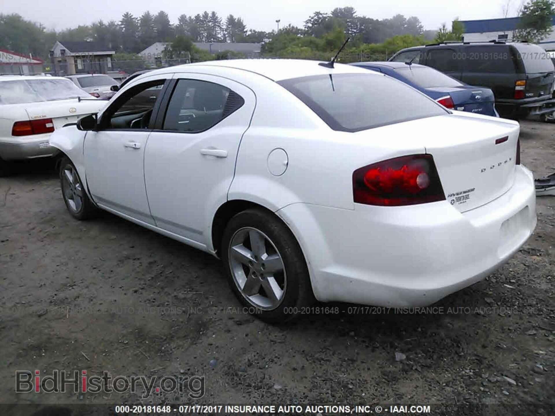 2014 Dodge Avenger - VIN: 1C3CDZAB8EN144349 - Фото 3