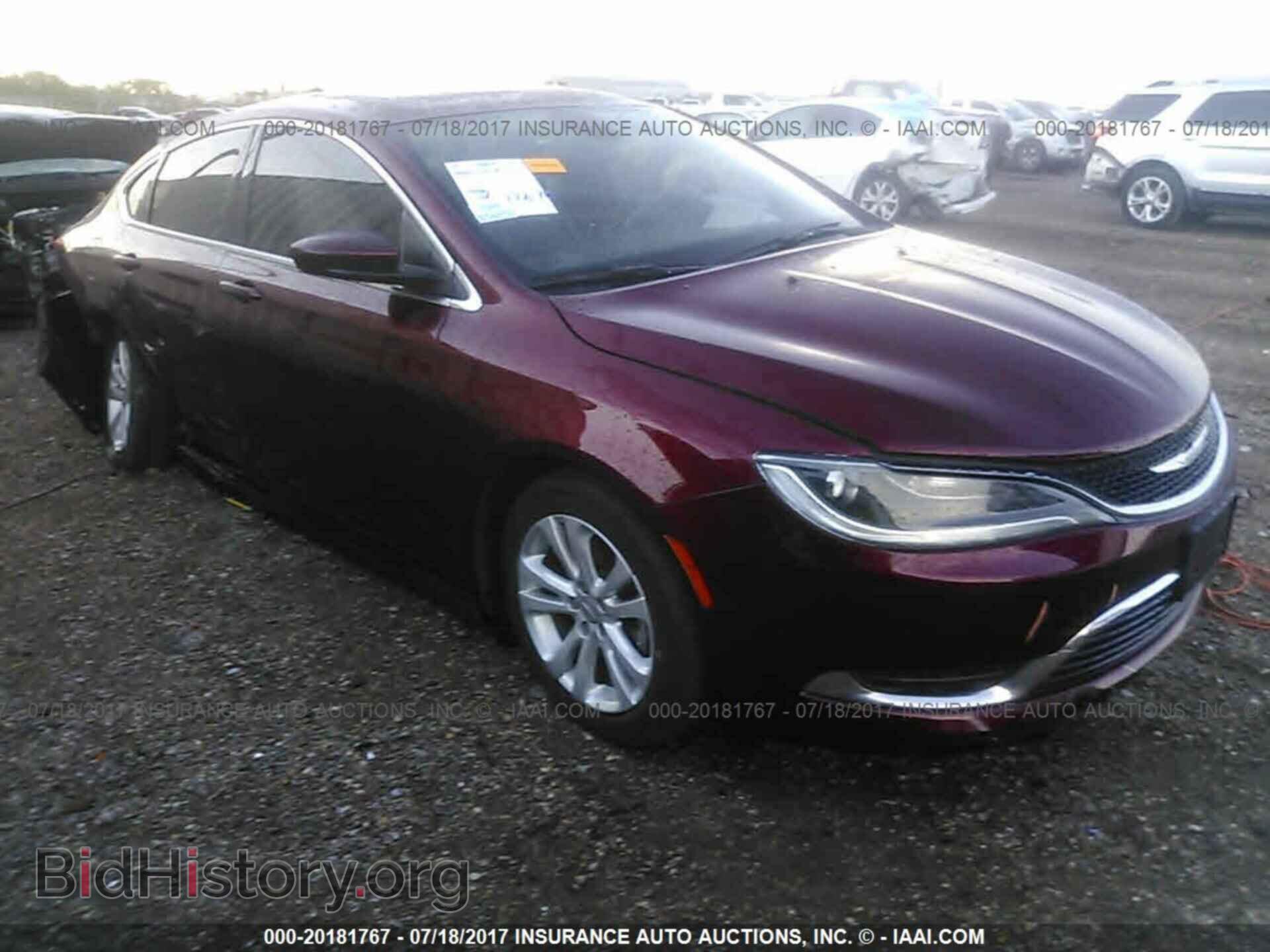Photo 1C3CCCAB1FN651773 - Chrysler 200 2015