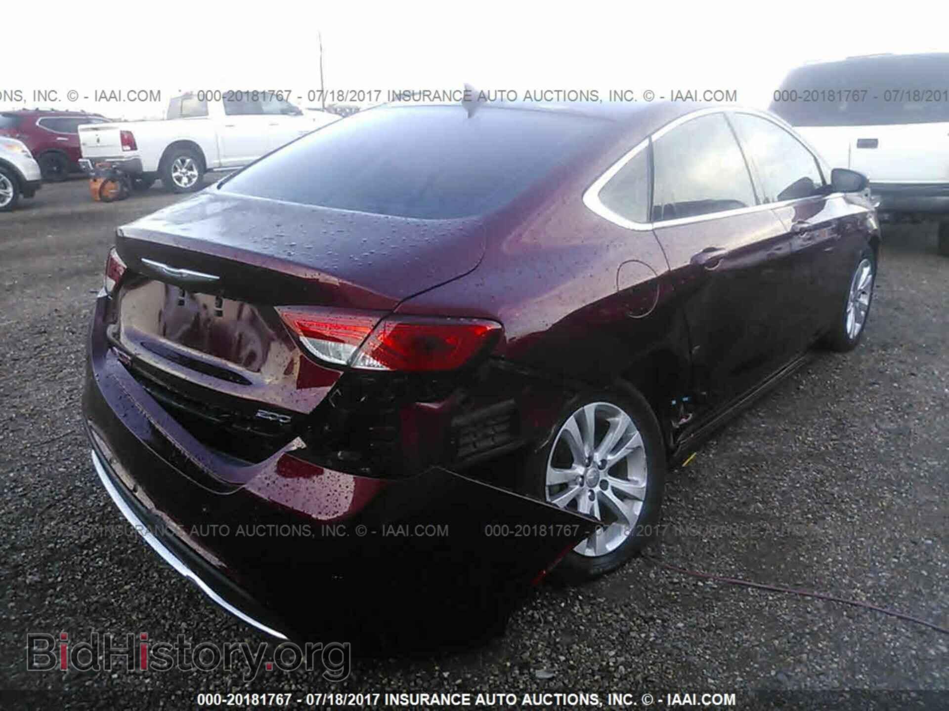 2015 Chrysler 200 - VIN: 1C3CCCAB1FN651773 - Фото 4