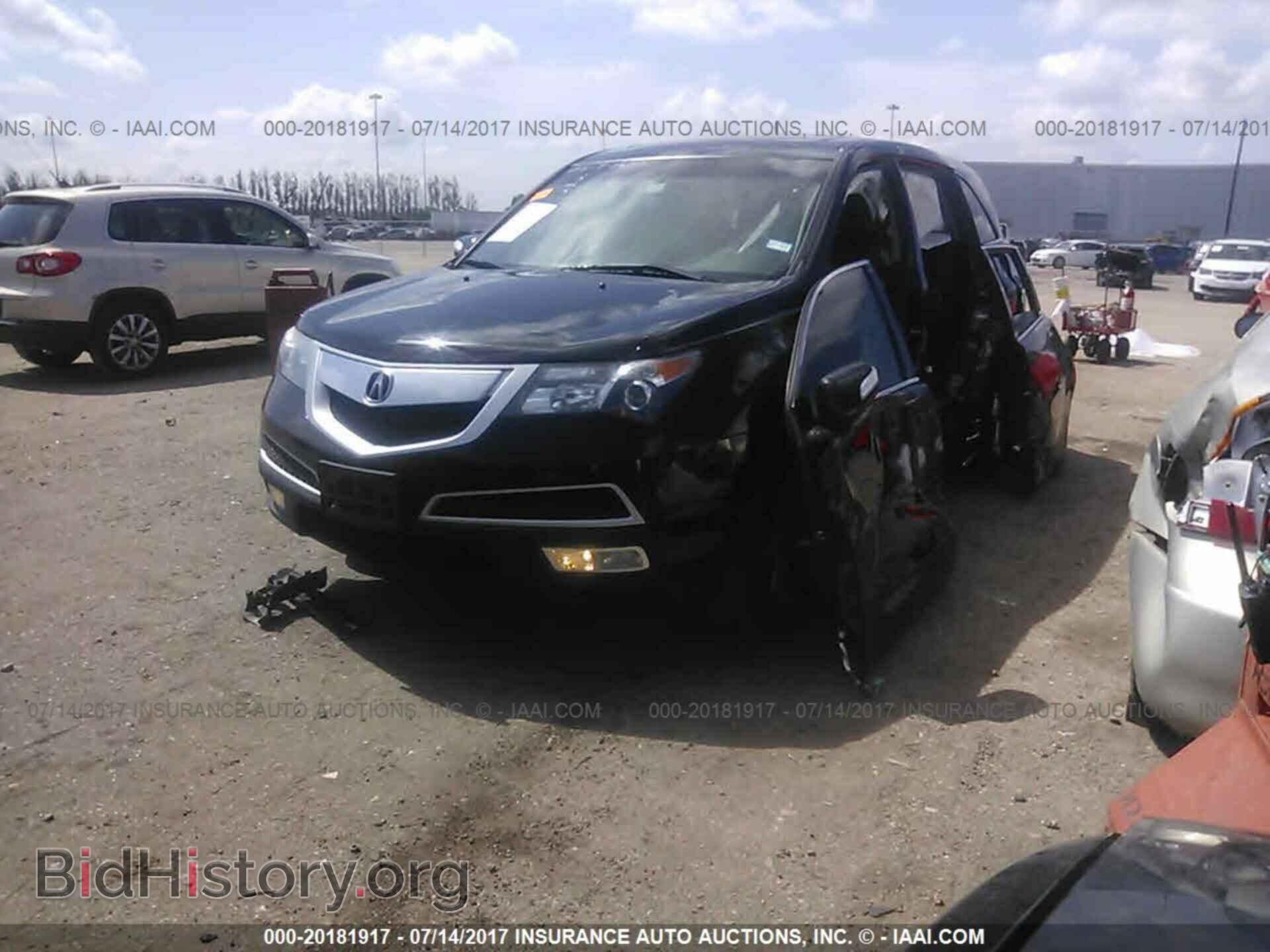 2012 Acura Mdx - VIN: 2HNYD2H33CH525727 - Фото 2