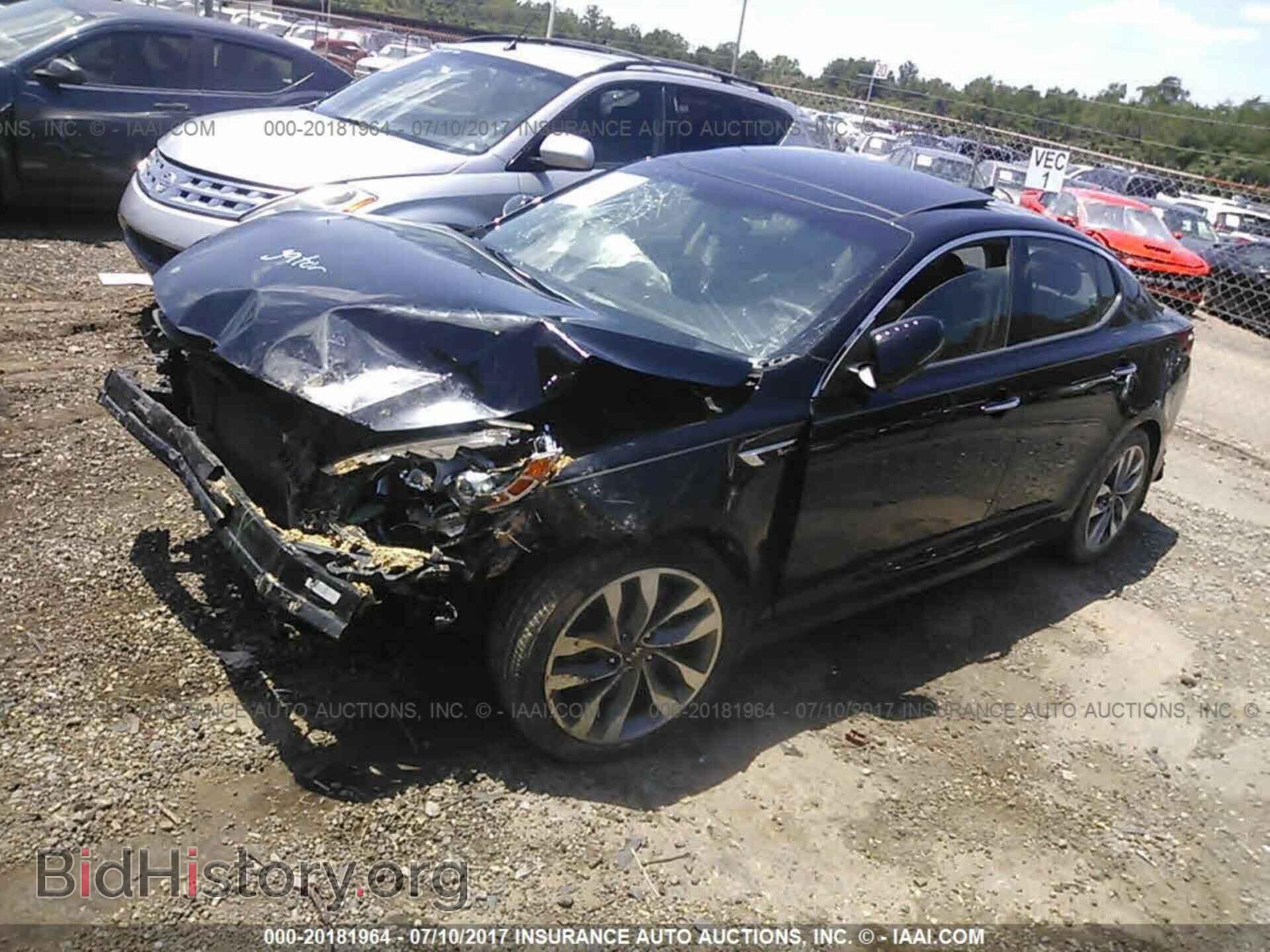 2014 Kia Optima - VIN: 5XXGR4A62EG291928 - Photo 2