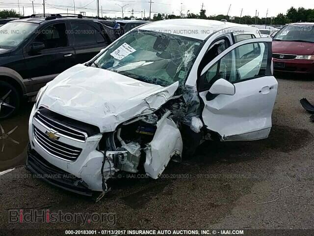 2016 Chevrolet Trax - VIN: KL7CJKSB1GB632568 - Фото 2