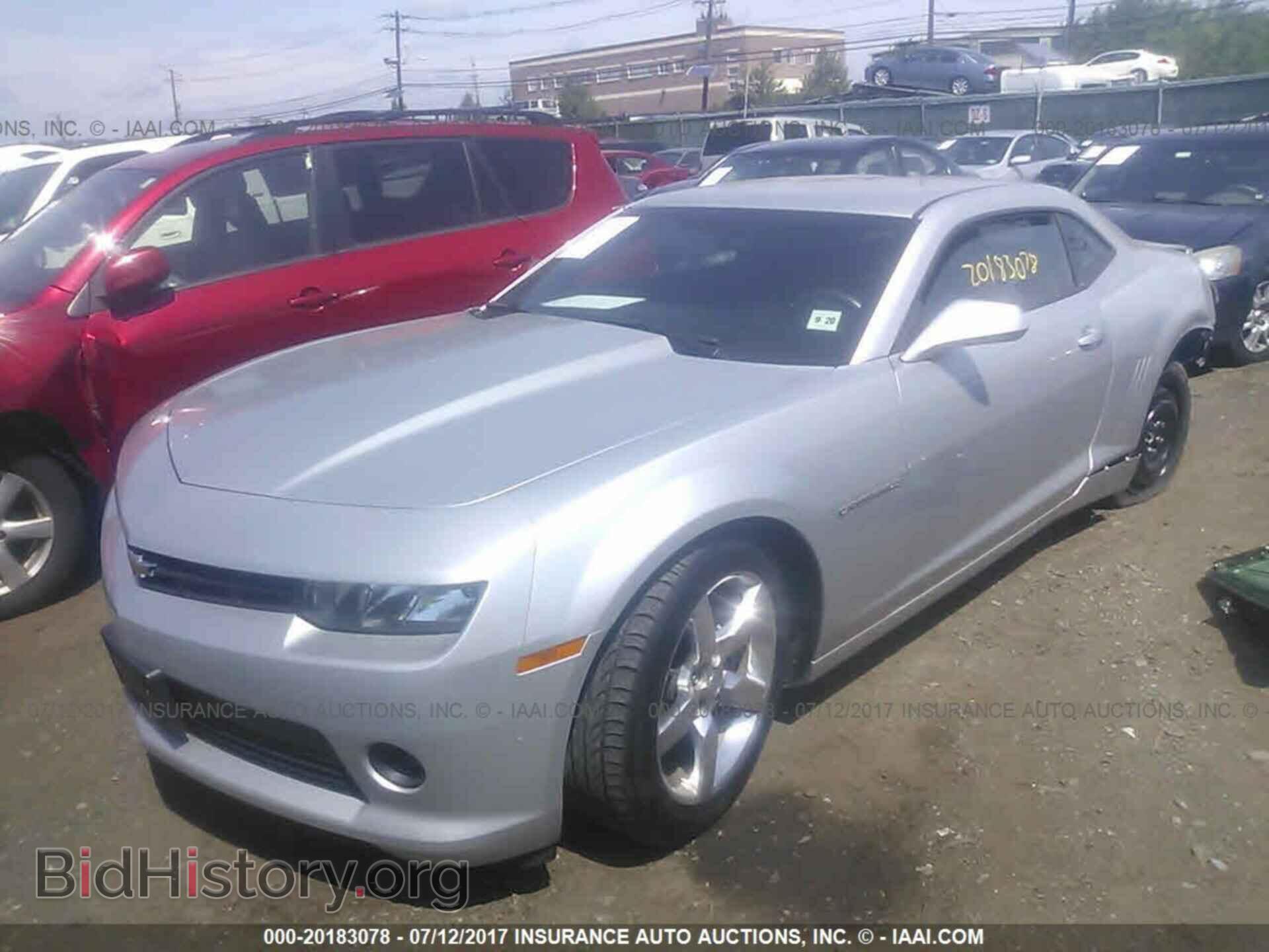2015 Chevrolet Camaro - VIN: 2G1FD1E36F9287620 - Фото 2